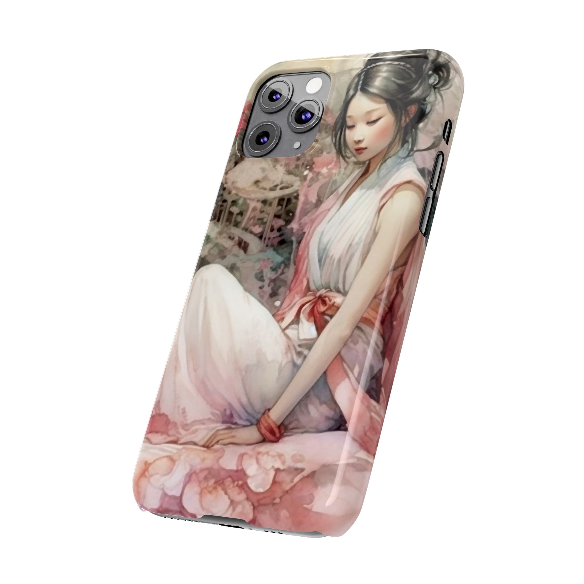 Lotus Serenity Slim Phone Case