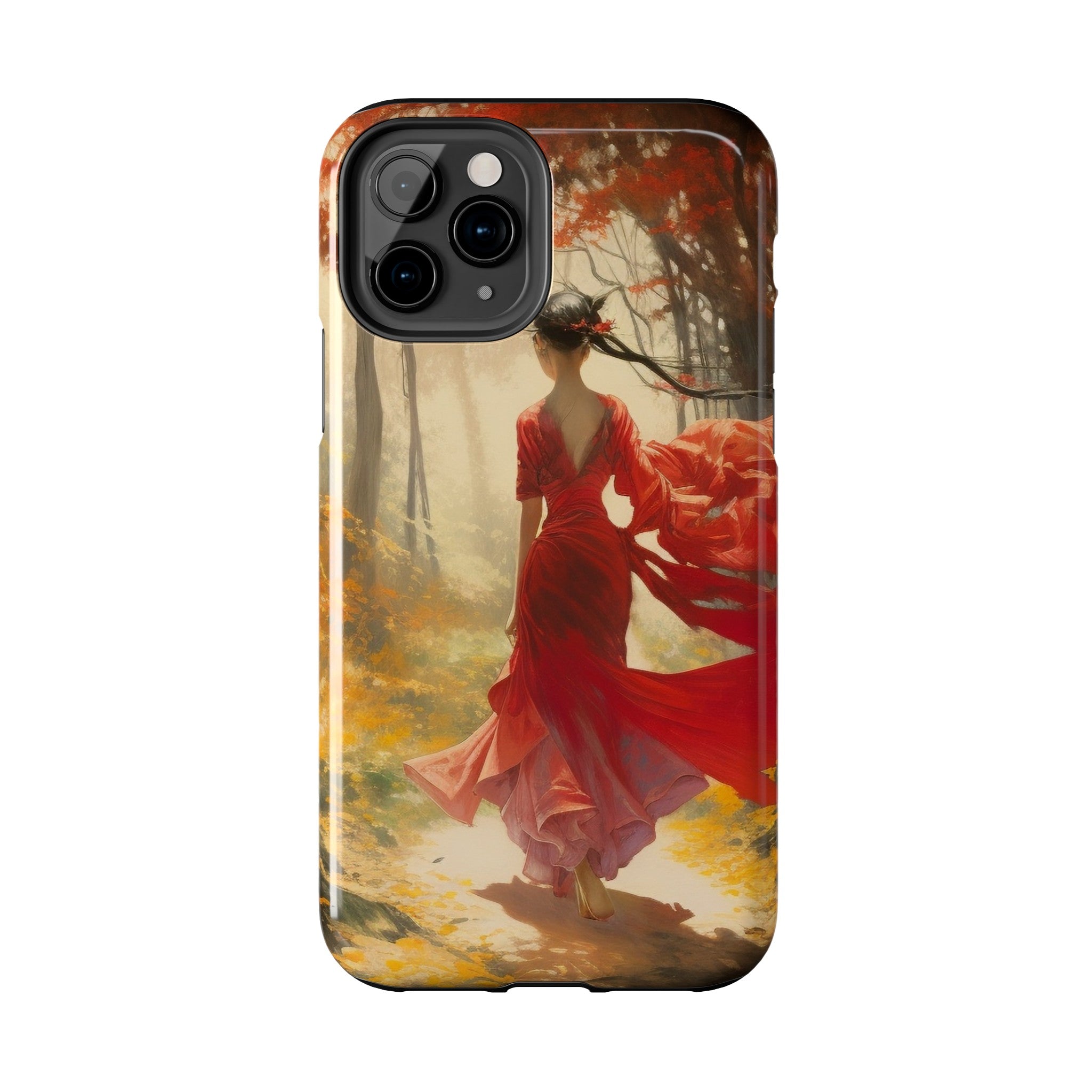 Crimson Journey Tough Phone Case