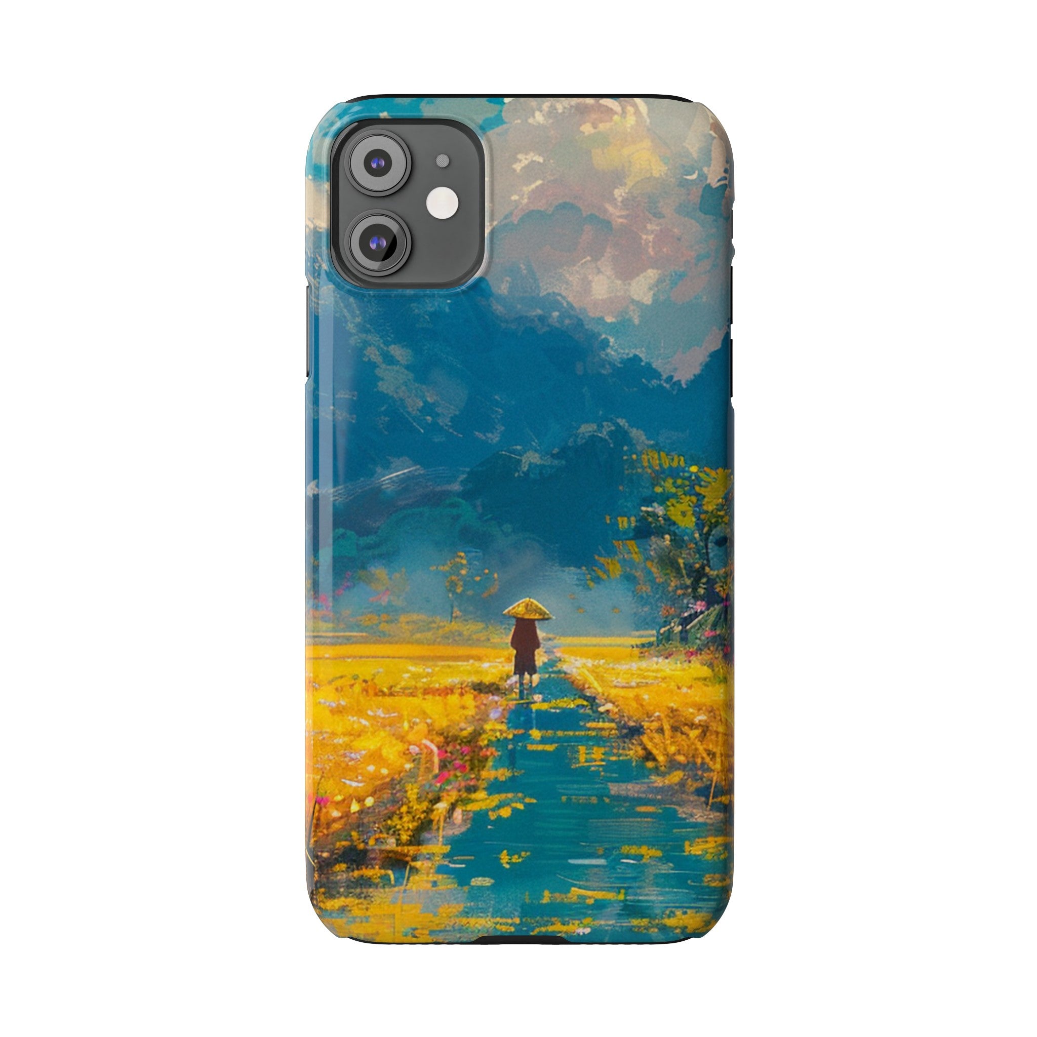 Golden Journey Slim Phone Case