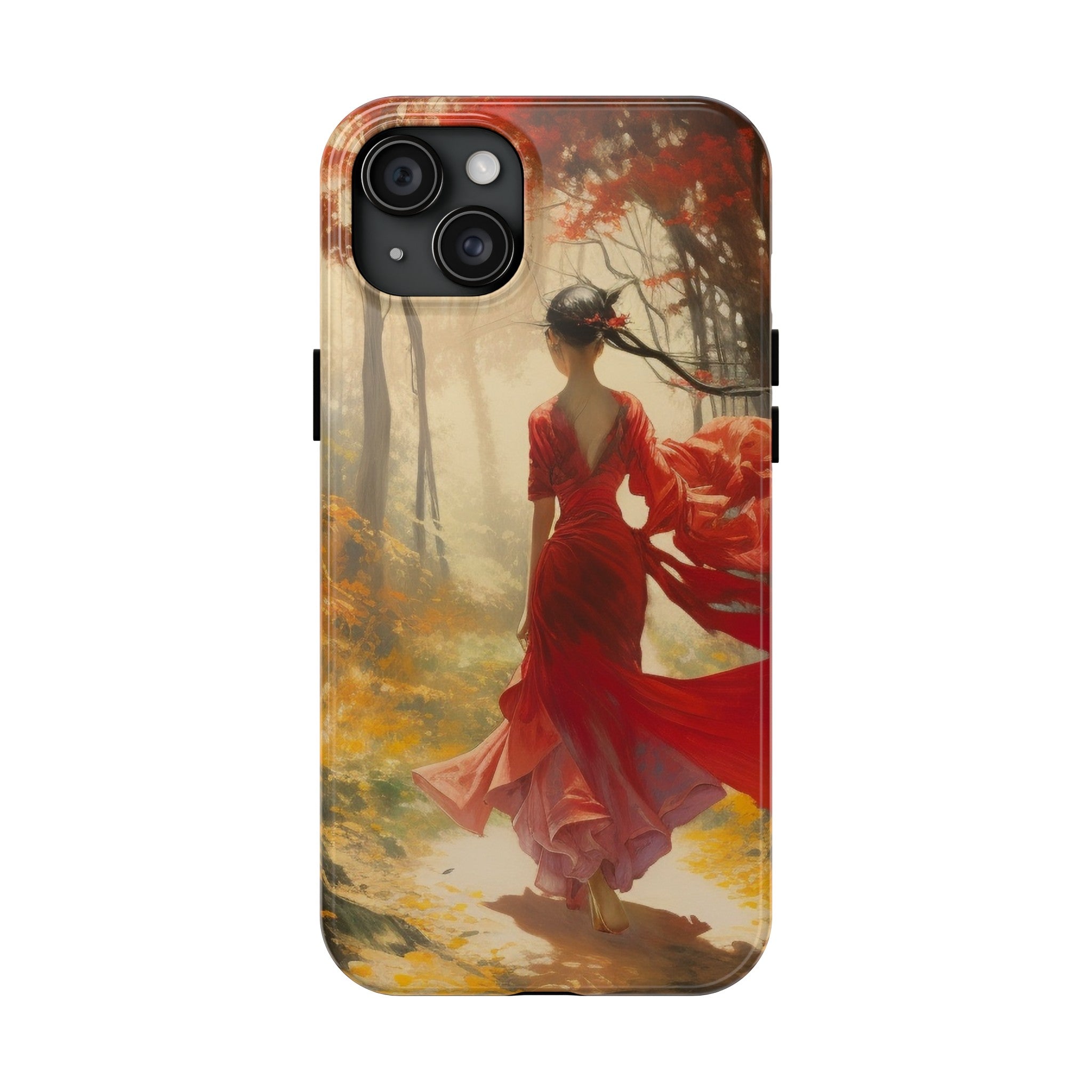 Crimson Journey Tough Phone Case