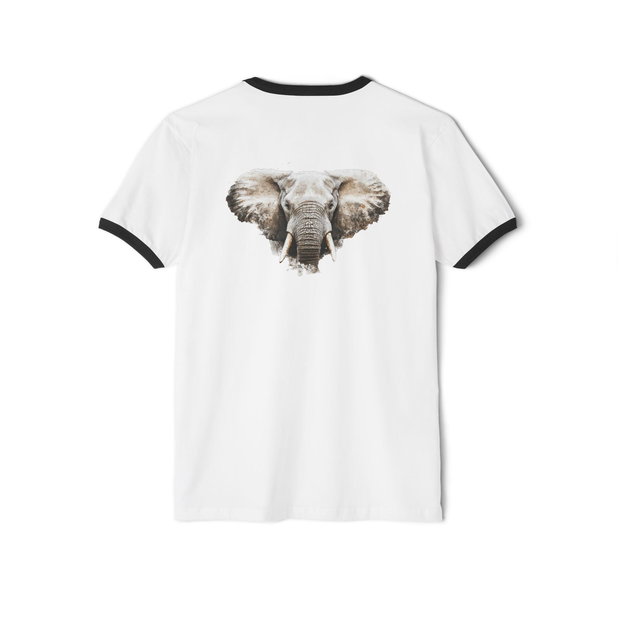 Strength of the White Elephant Ringer T-Shirt