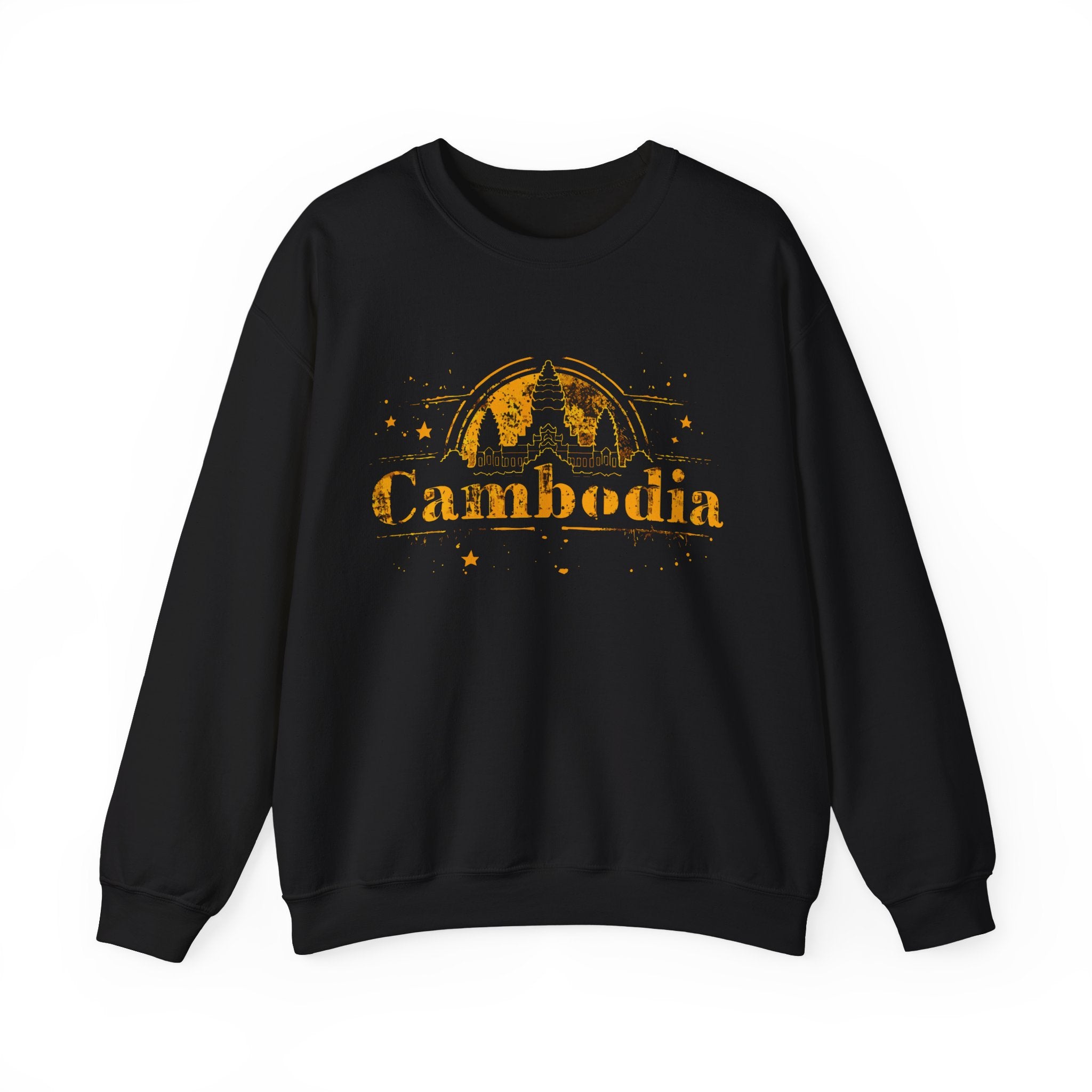 Cambodian Starlight Sweatshirt: Embrace Angkor Wat in Style