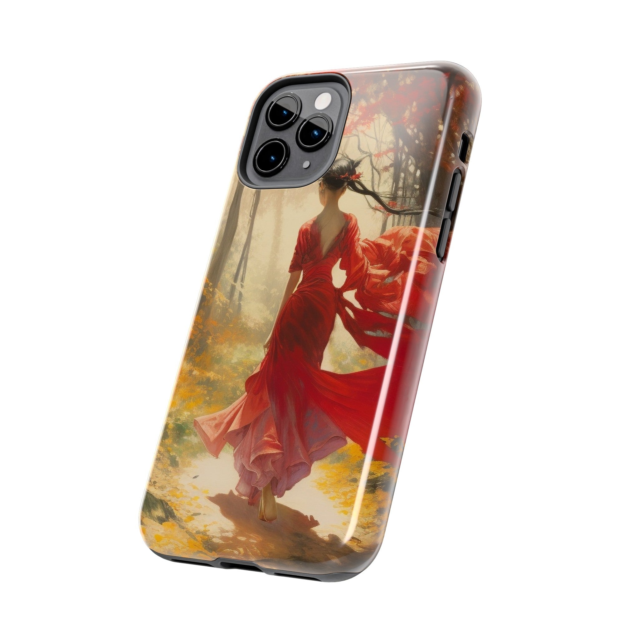 Crimson Journey Tough Phone Case