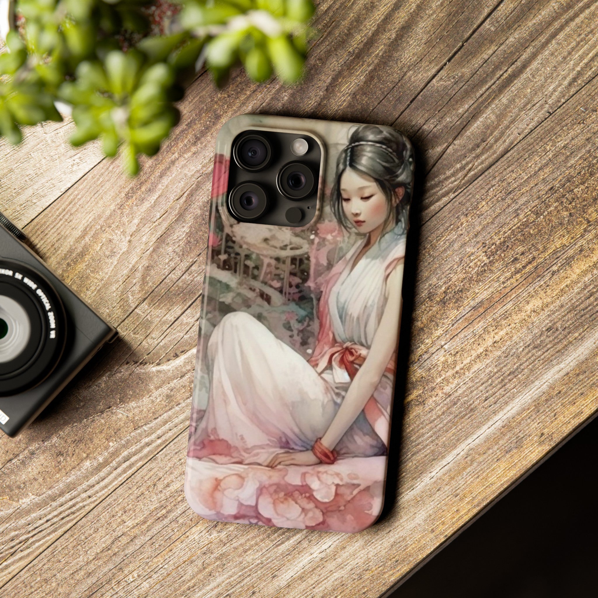 Lotus Serenity Slim Phone Case