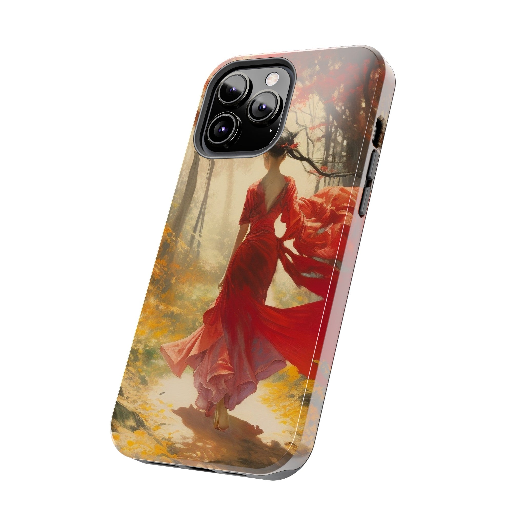 Crimson Journey Tough Phone Case