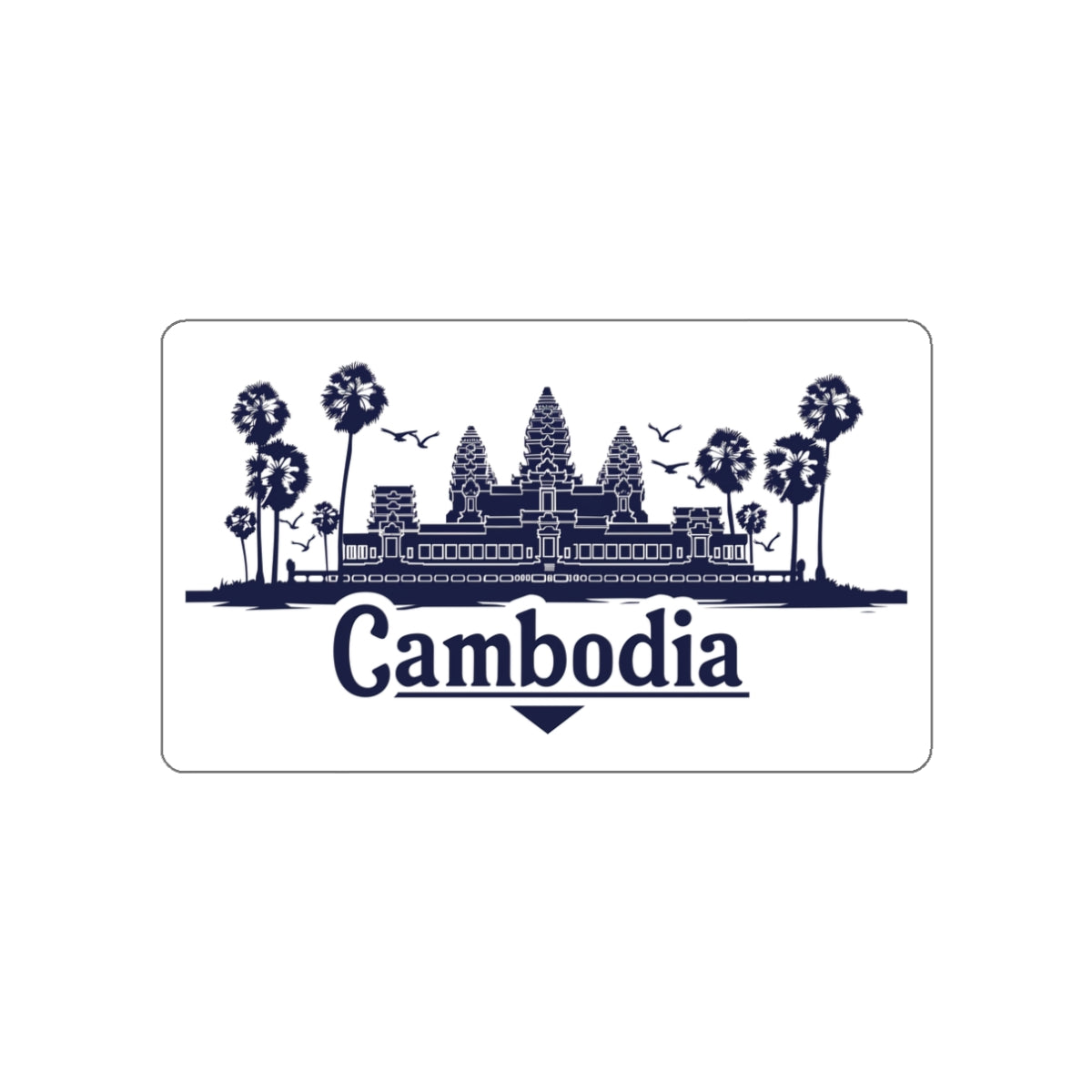 Cambodian Heritage Sticker (Premium)