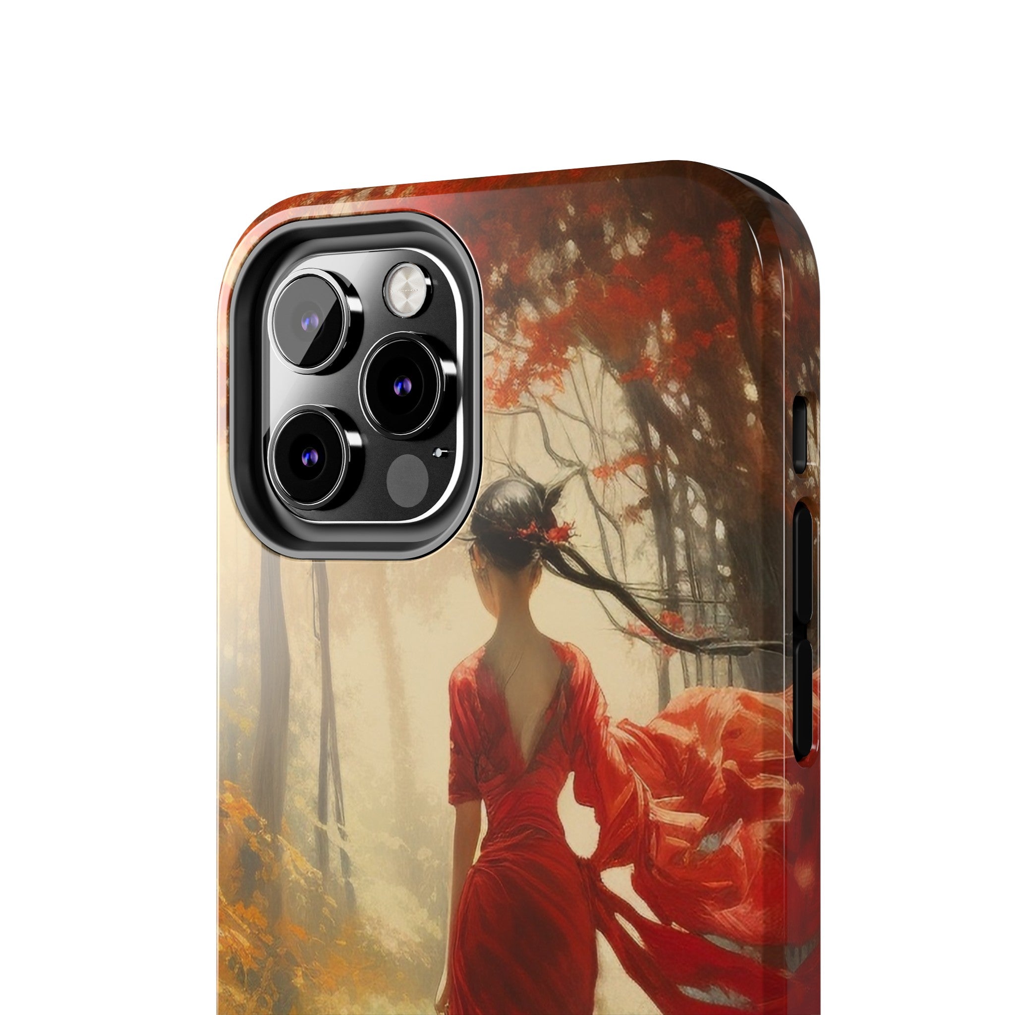 Crimson Journey Tough Phone Case