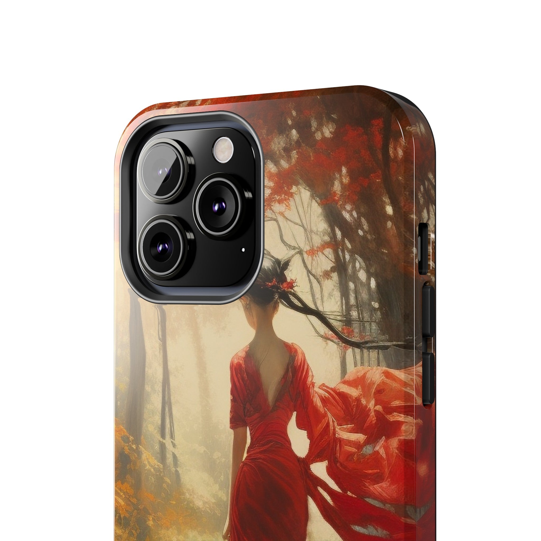 Crimson Journey Tough Phone Case