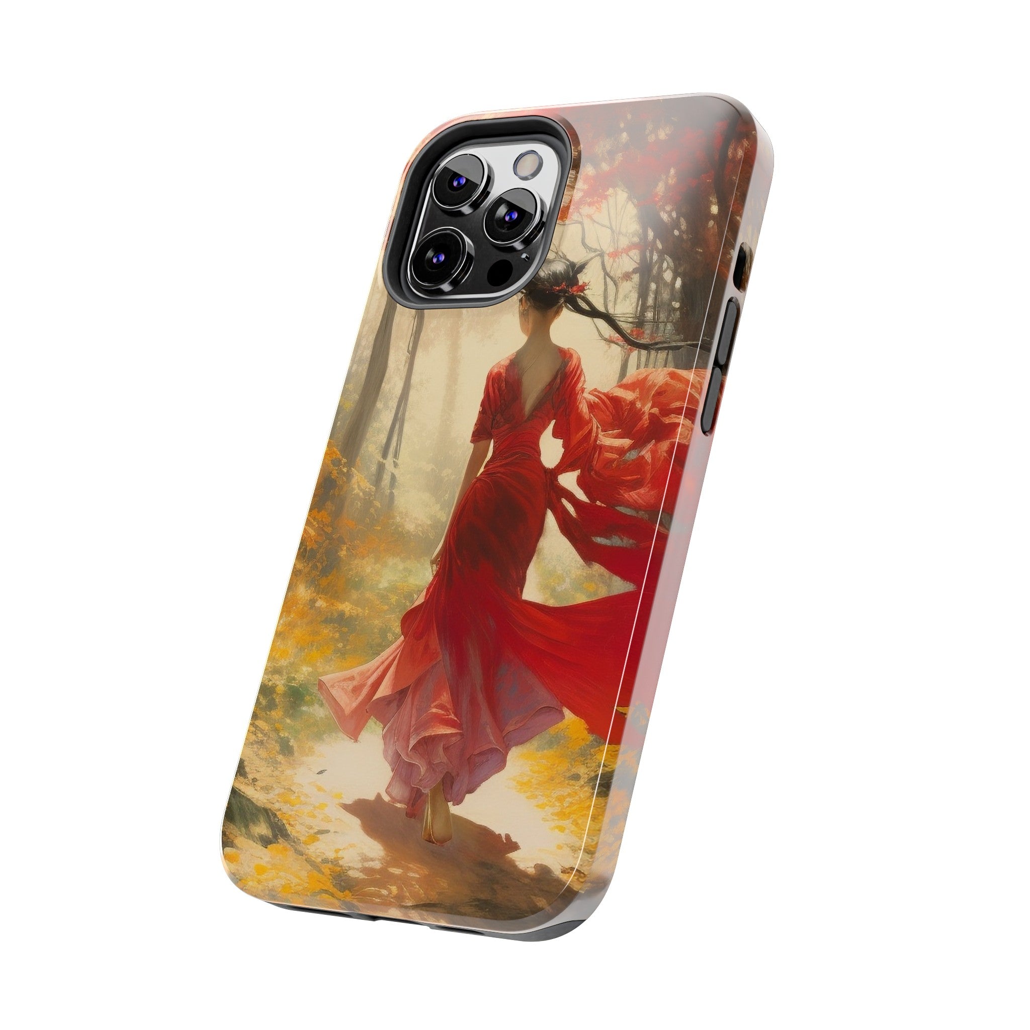 Crimson Journey Tough Phone Case