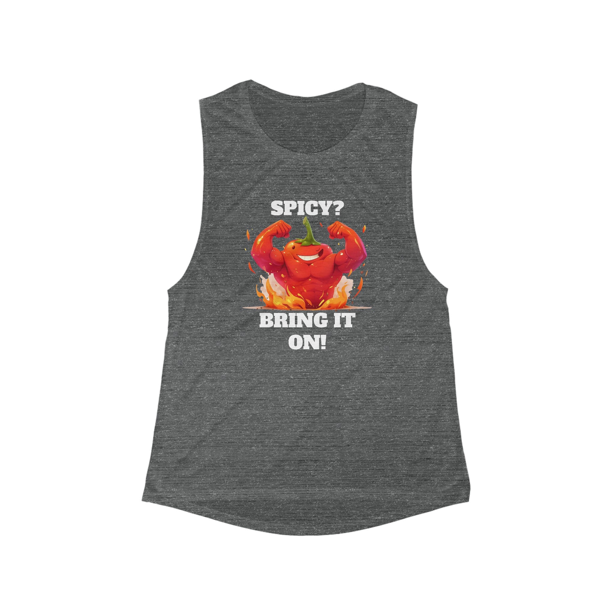 Spicy? Bring It On! Women's Flowy Tank Top