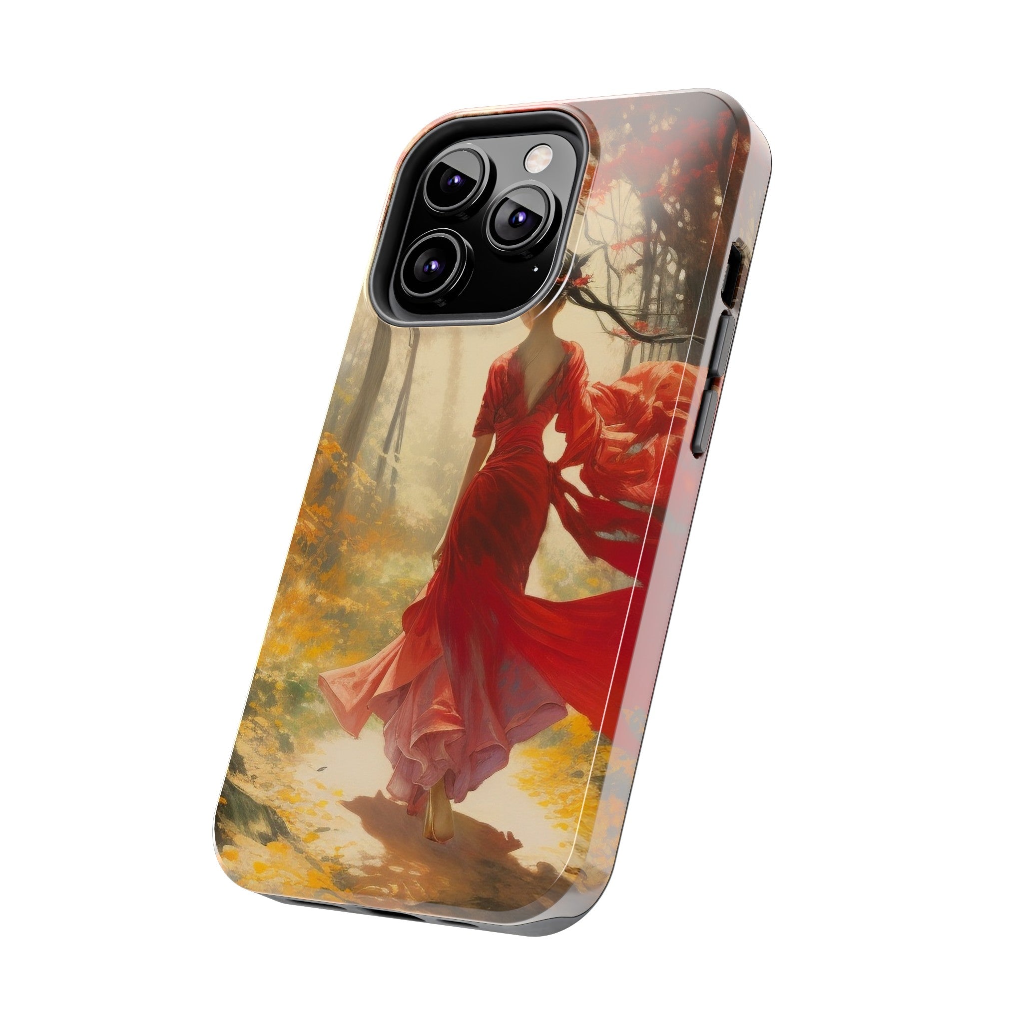 Crimson Journey Tough Phone Case