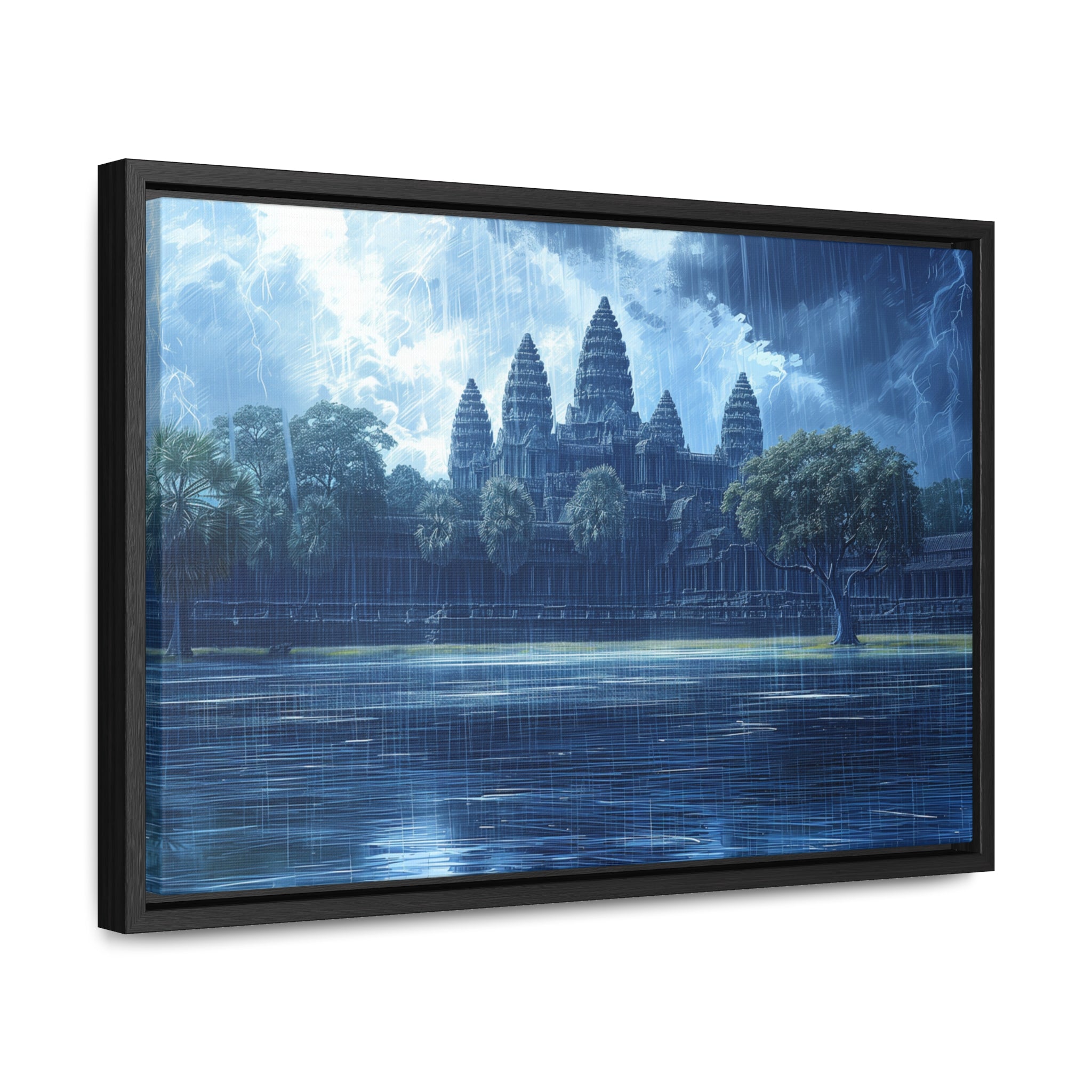 Thunderstorm Over Angkor Wat Canvas