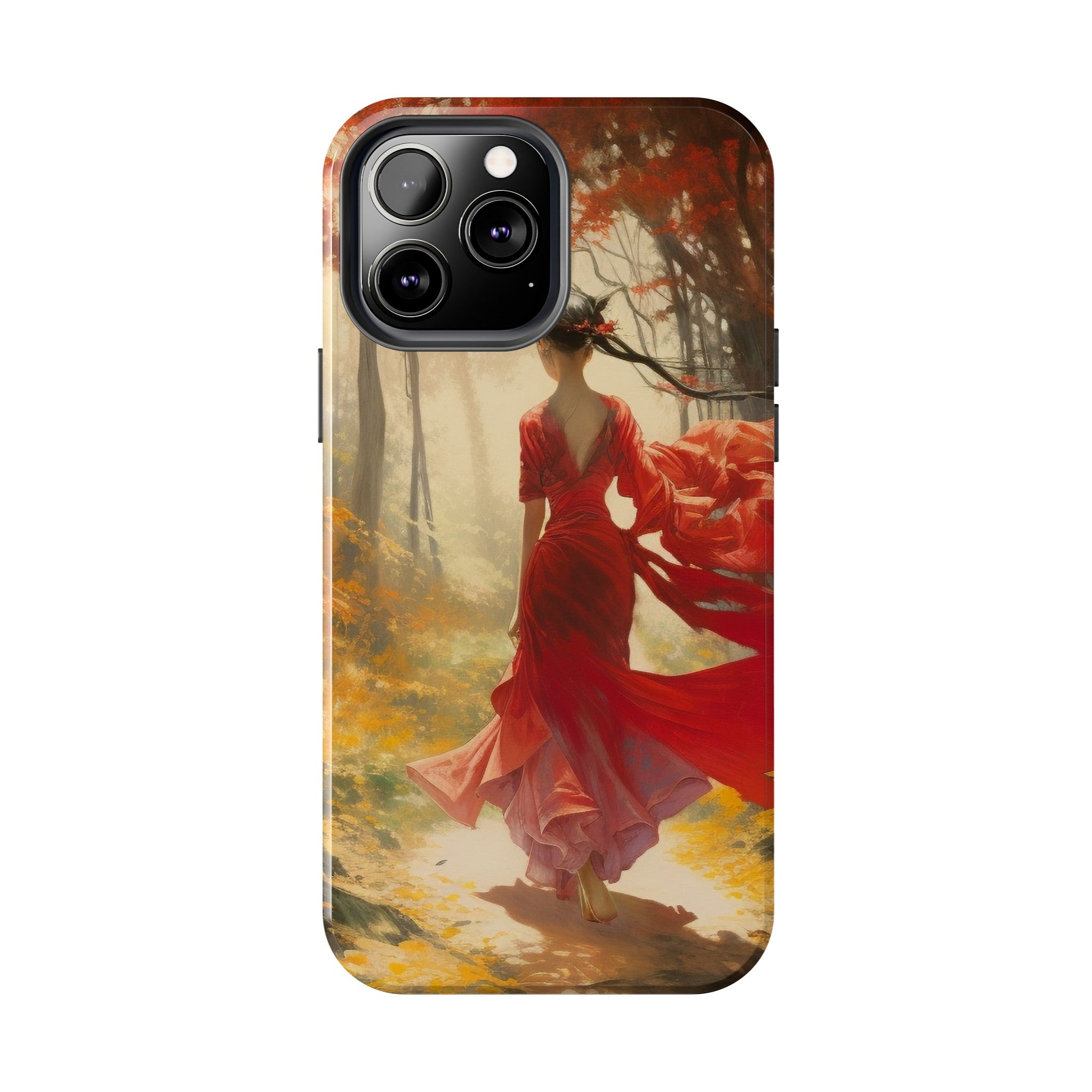 Crimson Journey Tough Phone Case