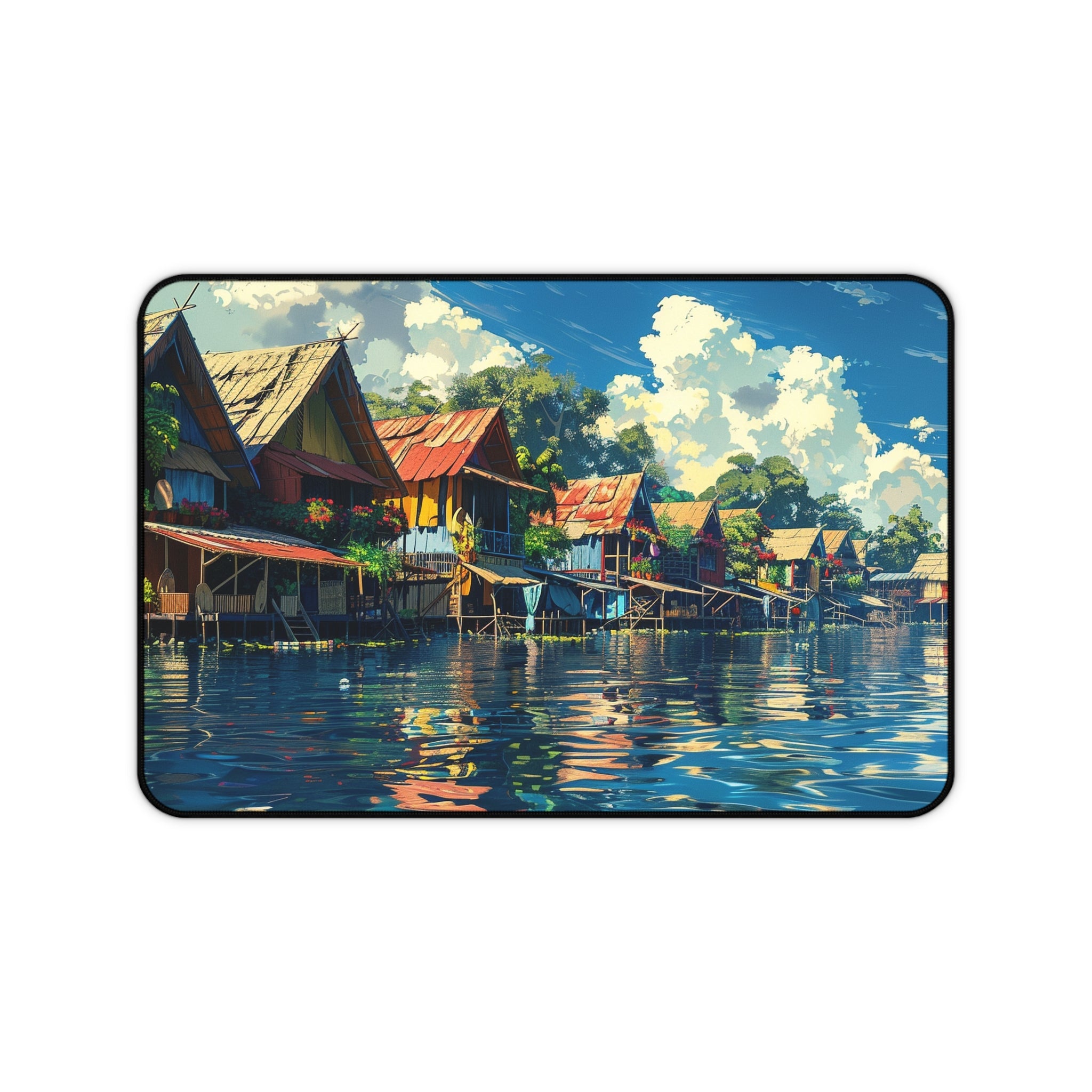 Floating Village Serenity Desk Mat