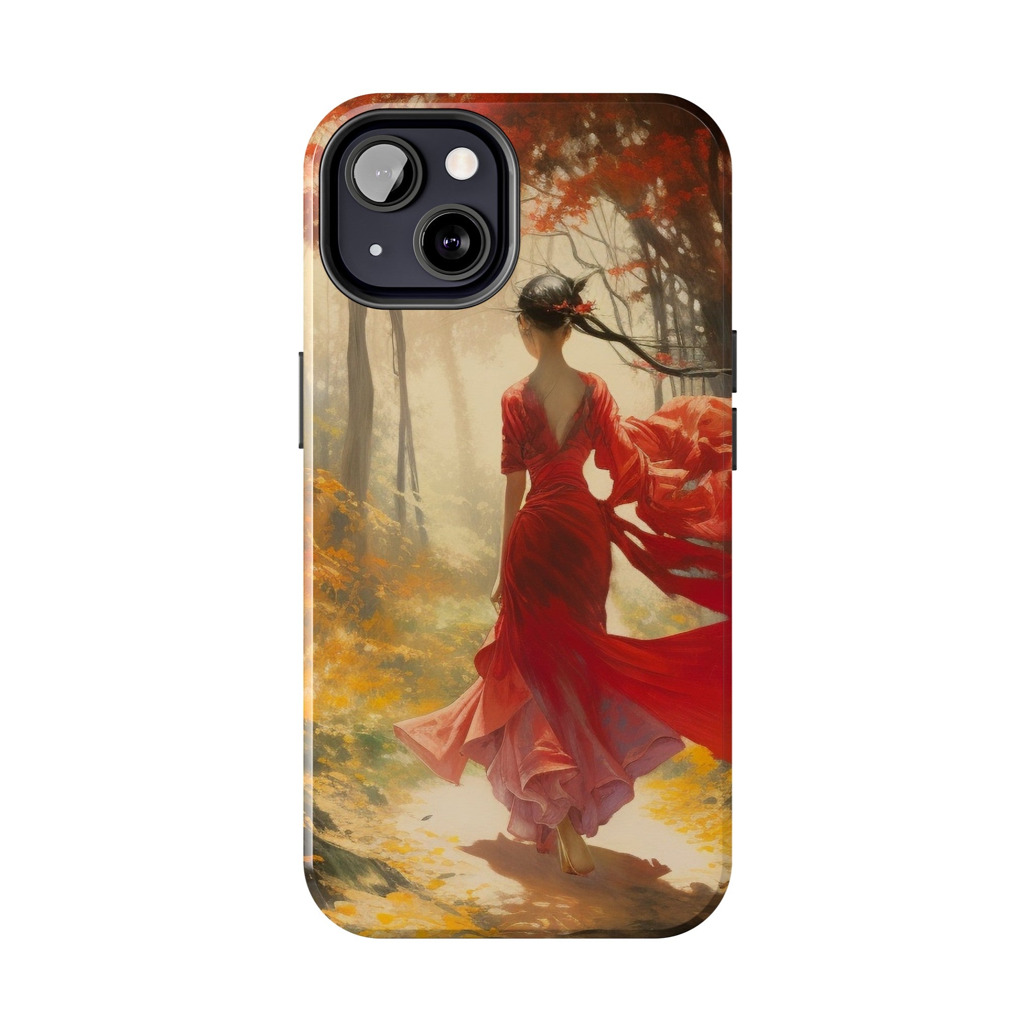 Crimson Journey Tough Phone Case