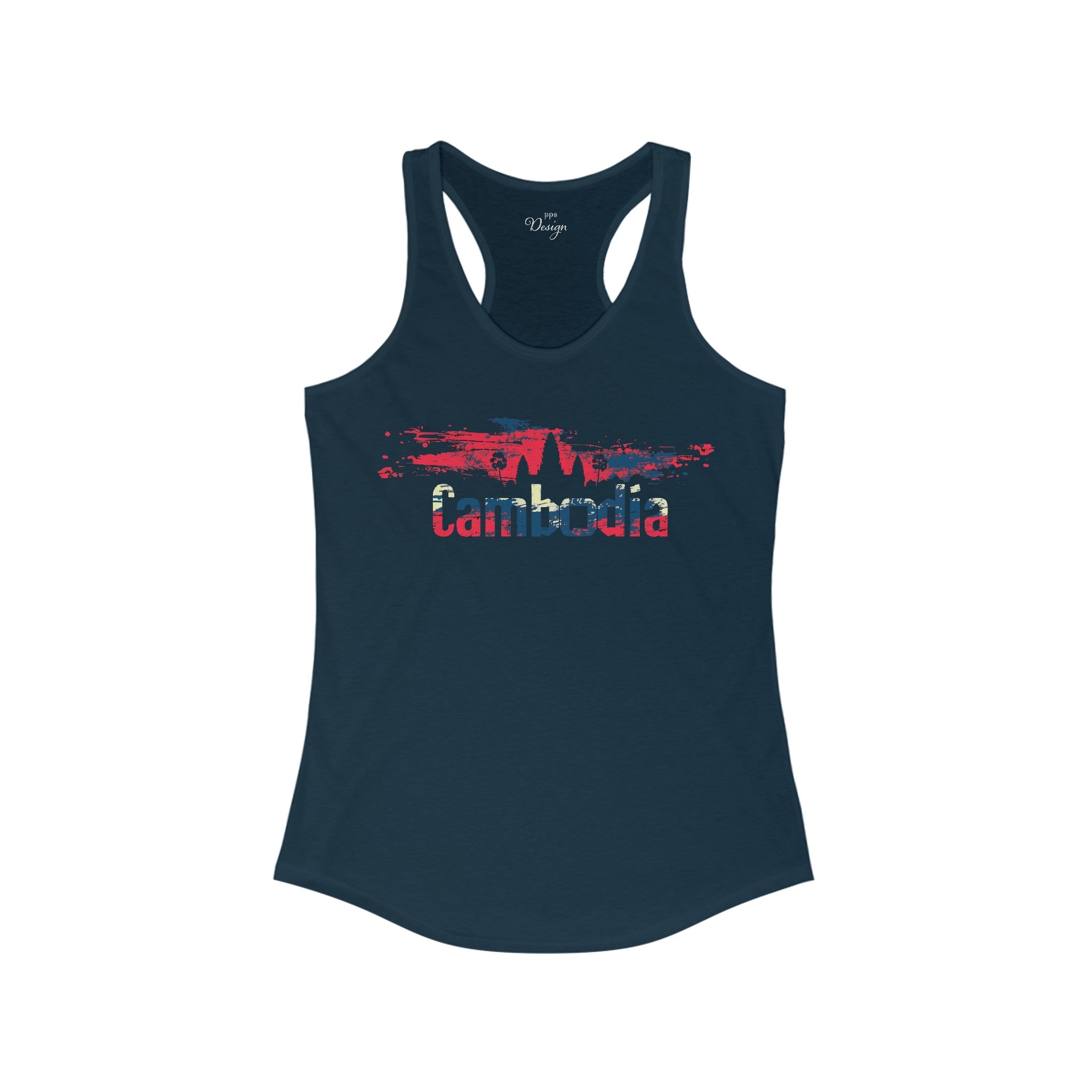 Cambodian Sunset Tank Top: Embrace Angkor Wat with Style