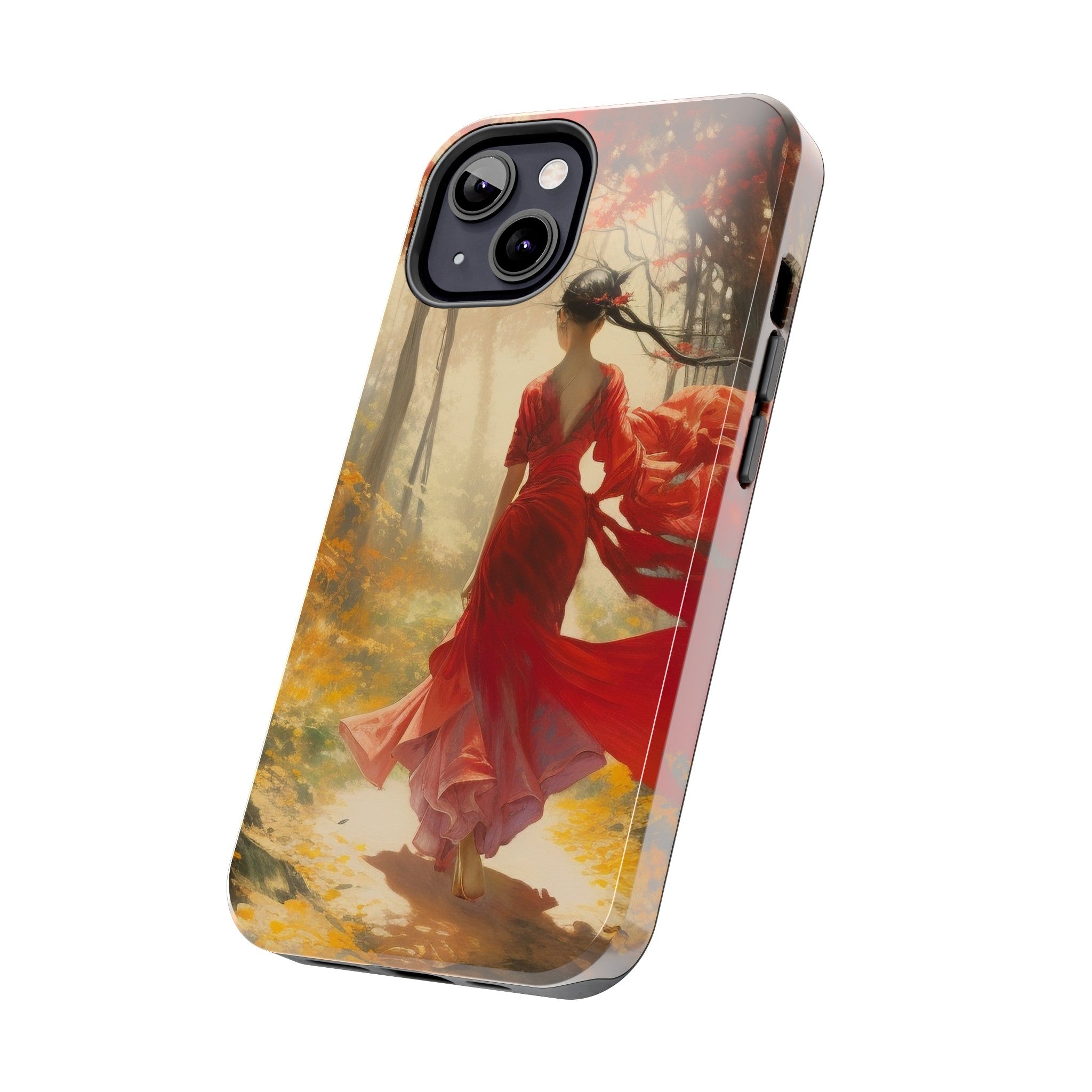 Crimson Journey Tough Phone Case