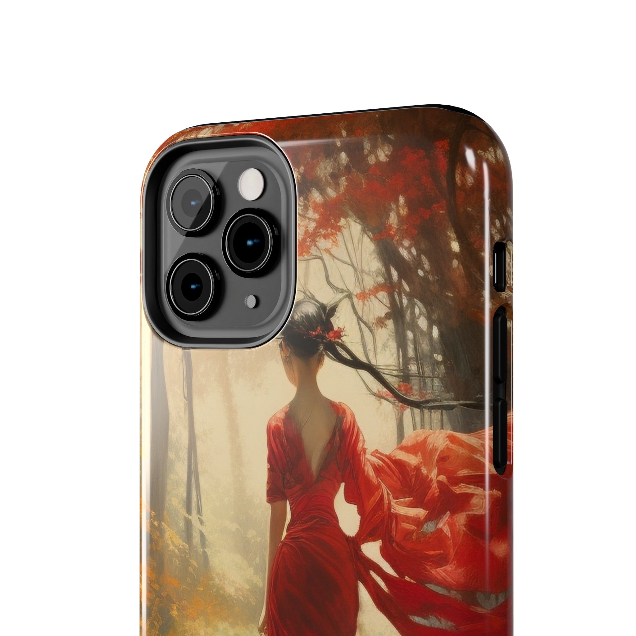 Crimson Journey Tough Phone Case