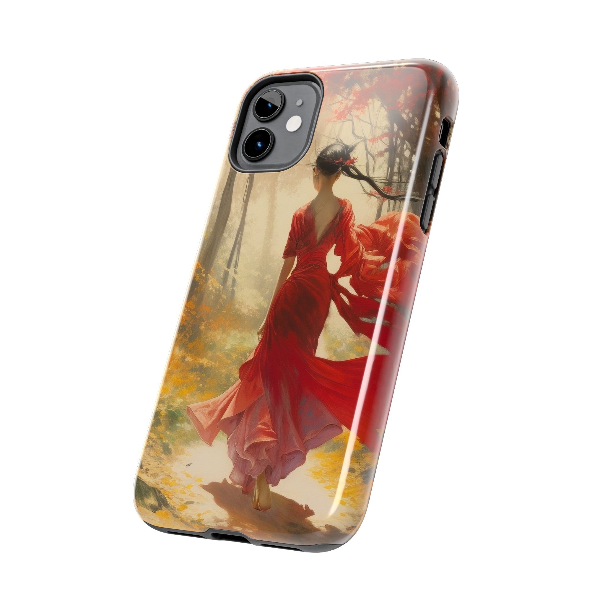 Crimson Journey Tough Phone Case