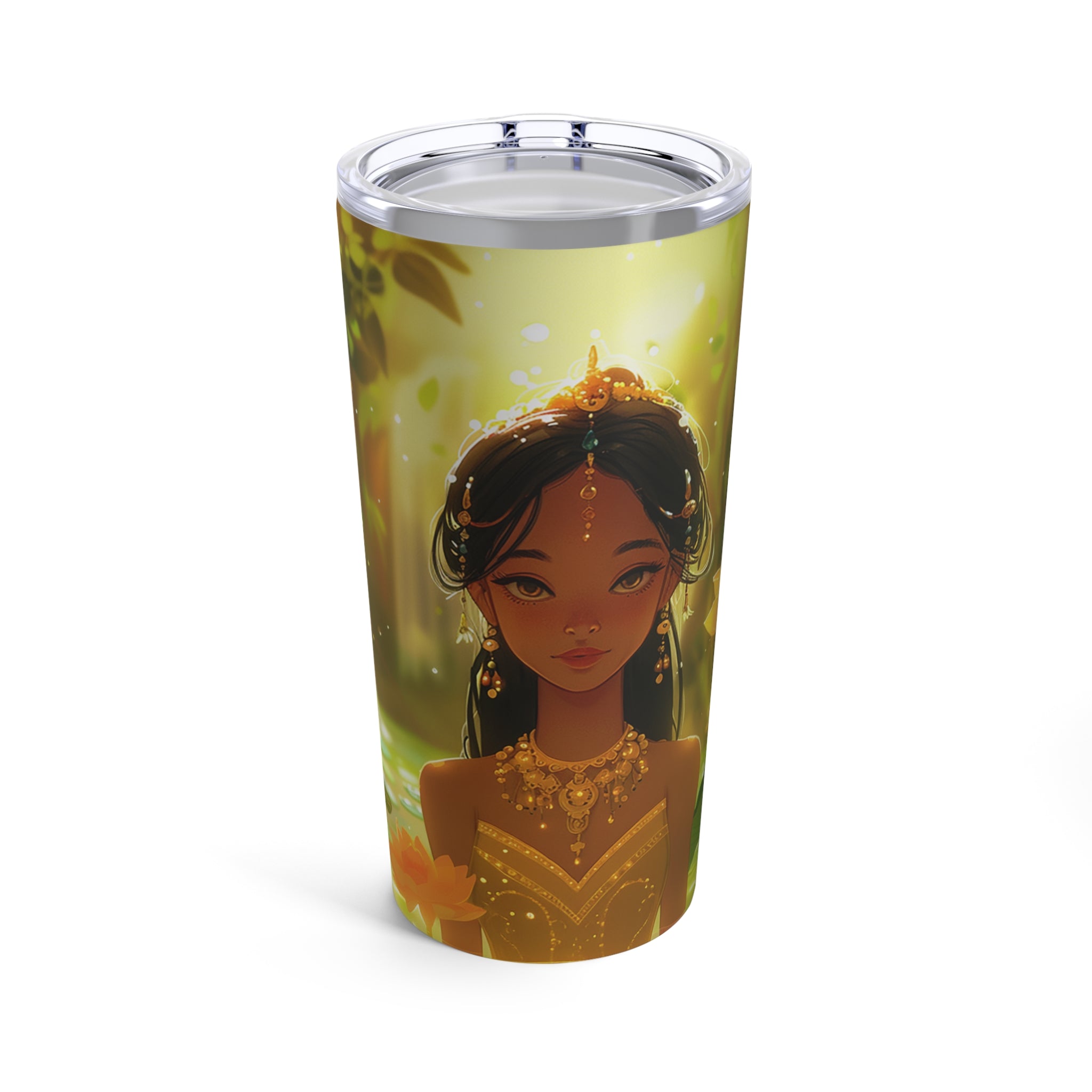 Golden Grace: Khmer Maiden - Tumbler 20oz