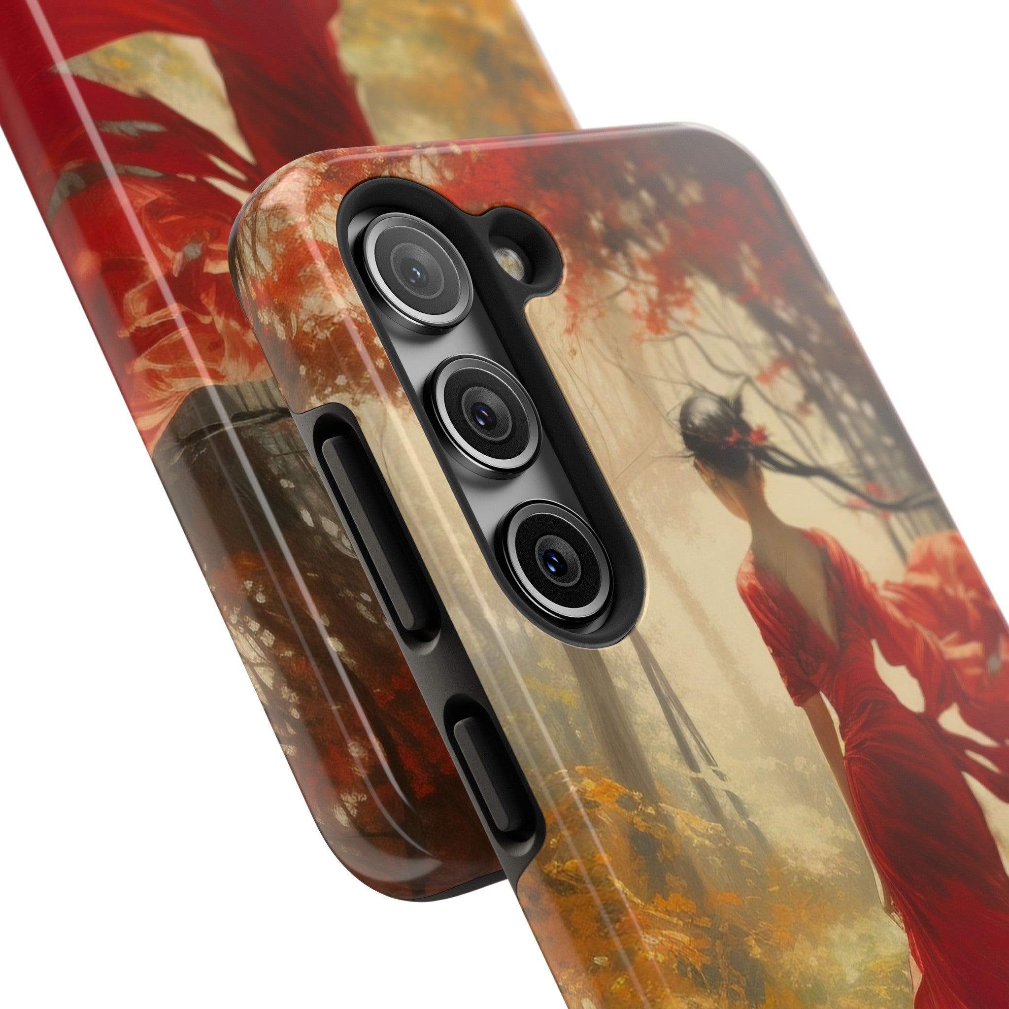 Crimson Journey Tough Phone Case