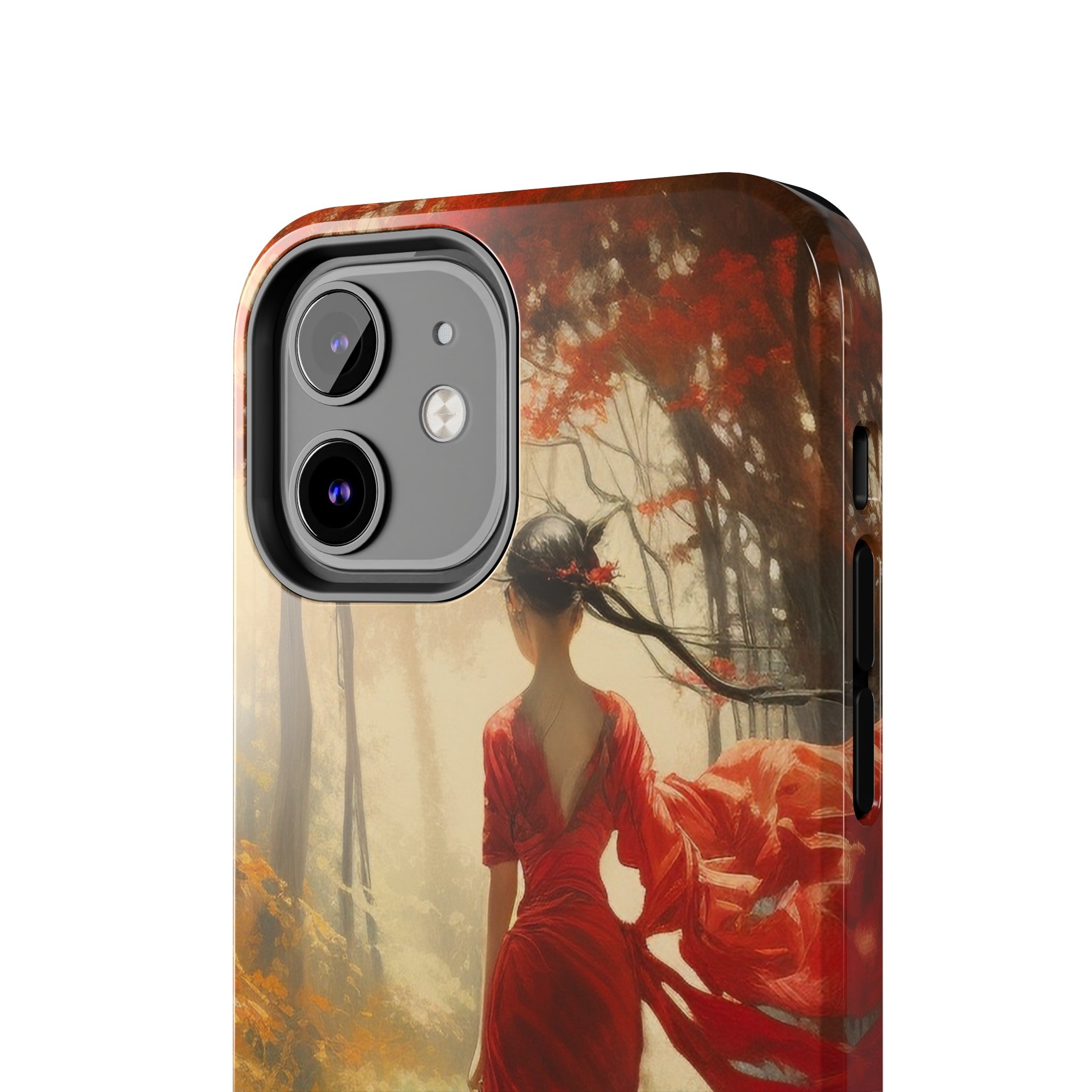 Crimson Journey Tough Phone Case