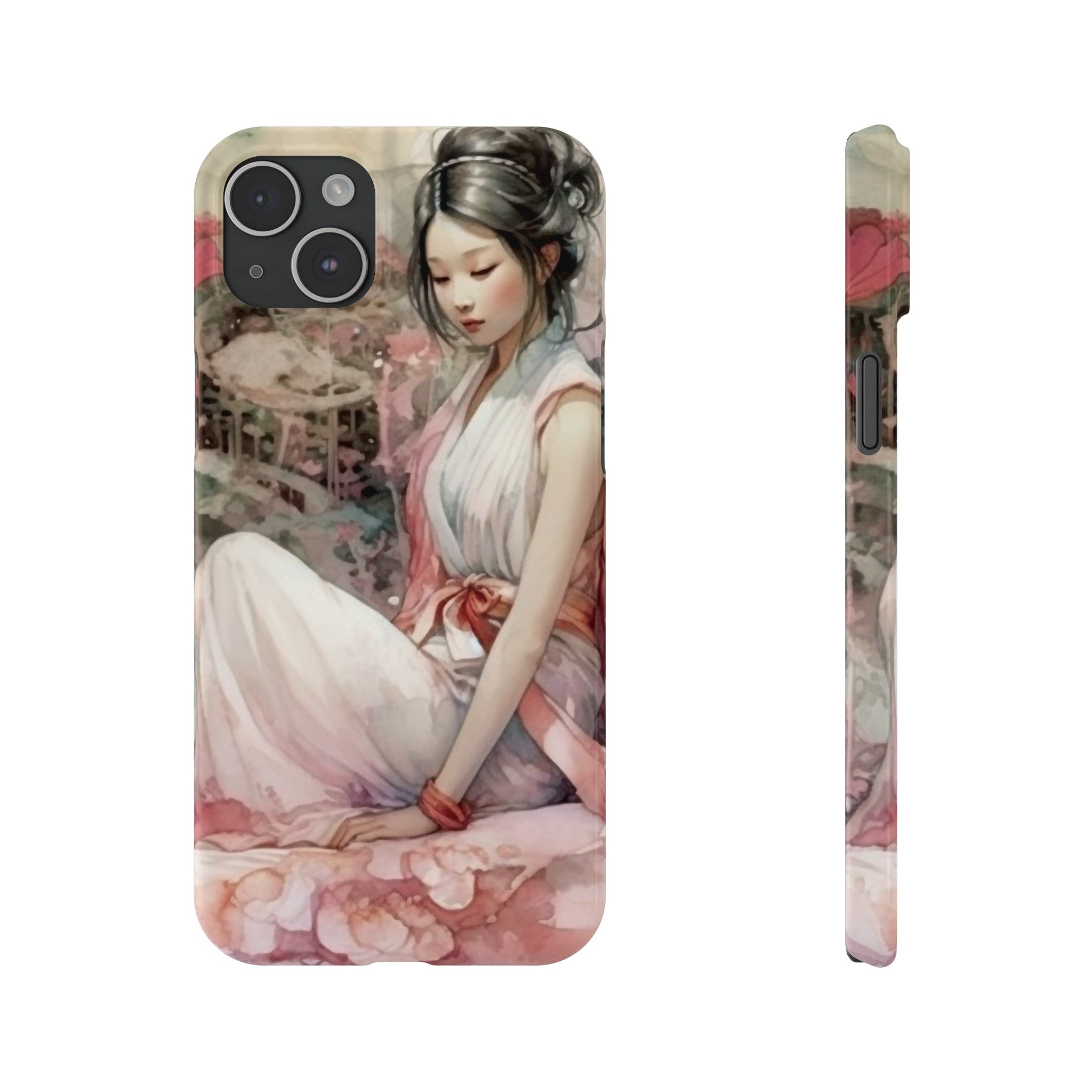 Lotus Serenity Slim Phone Case