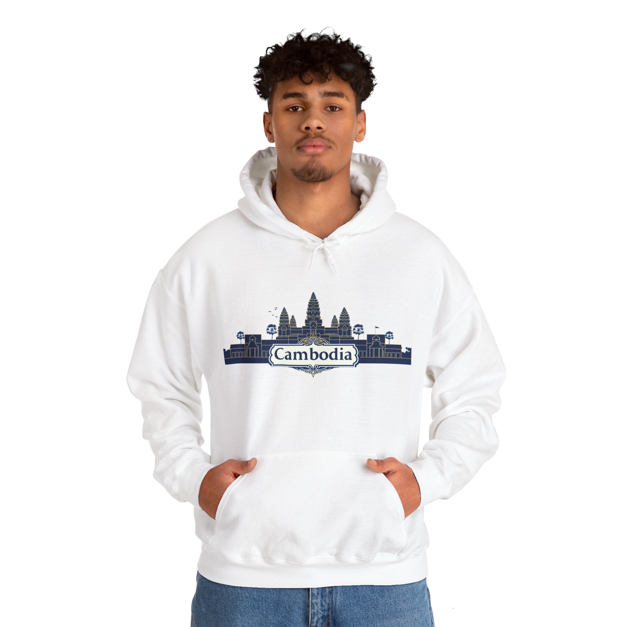 Angkor Wat Heritage Hoodie: Embrace Cambodia's Richness in Comfort