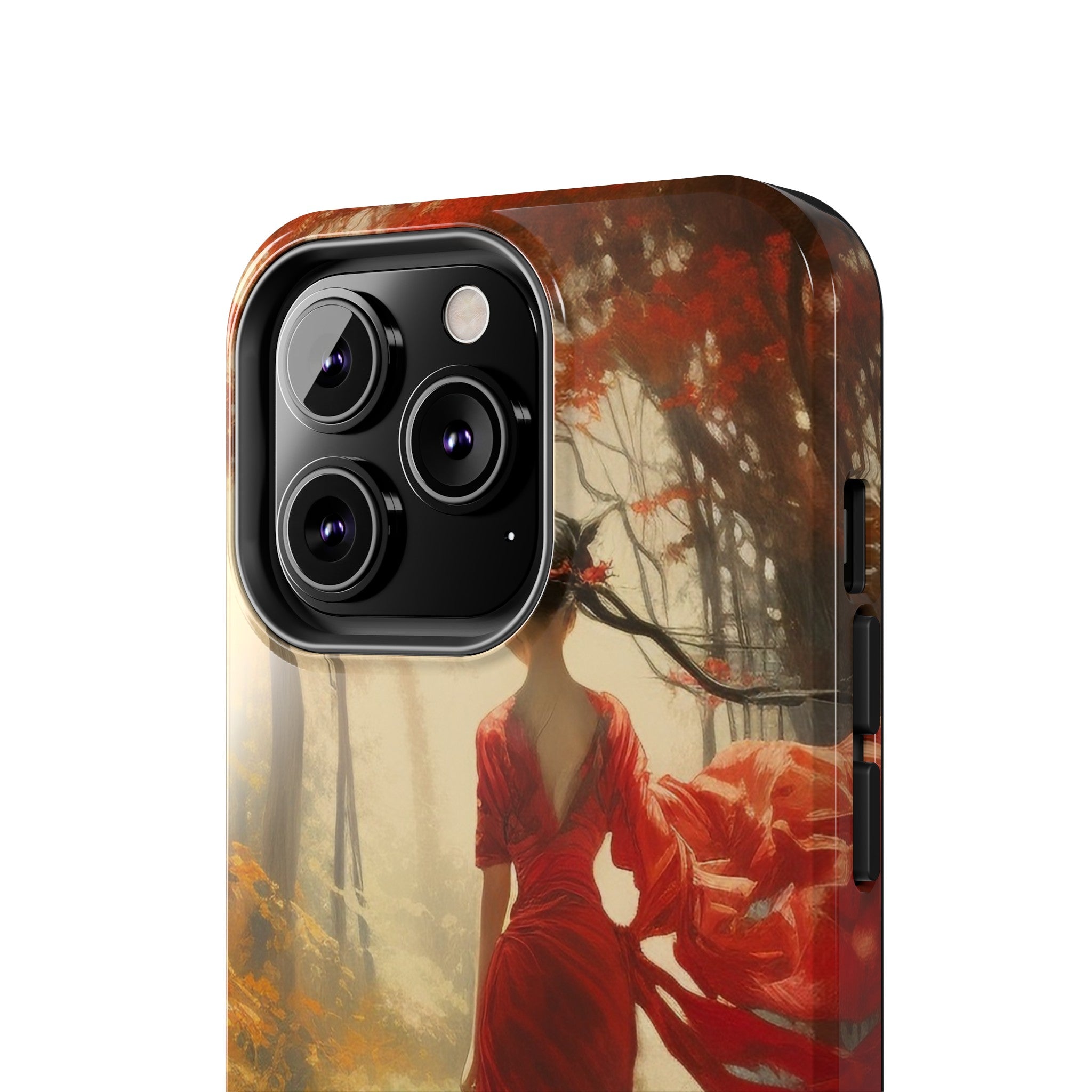 Crimson Journey Tough Phone Case