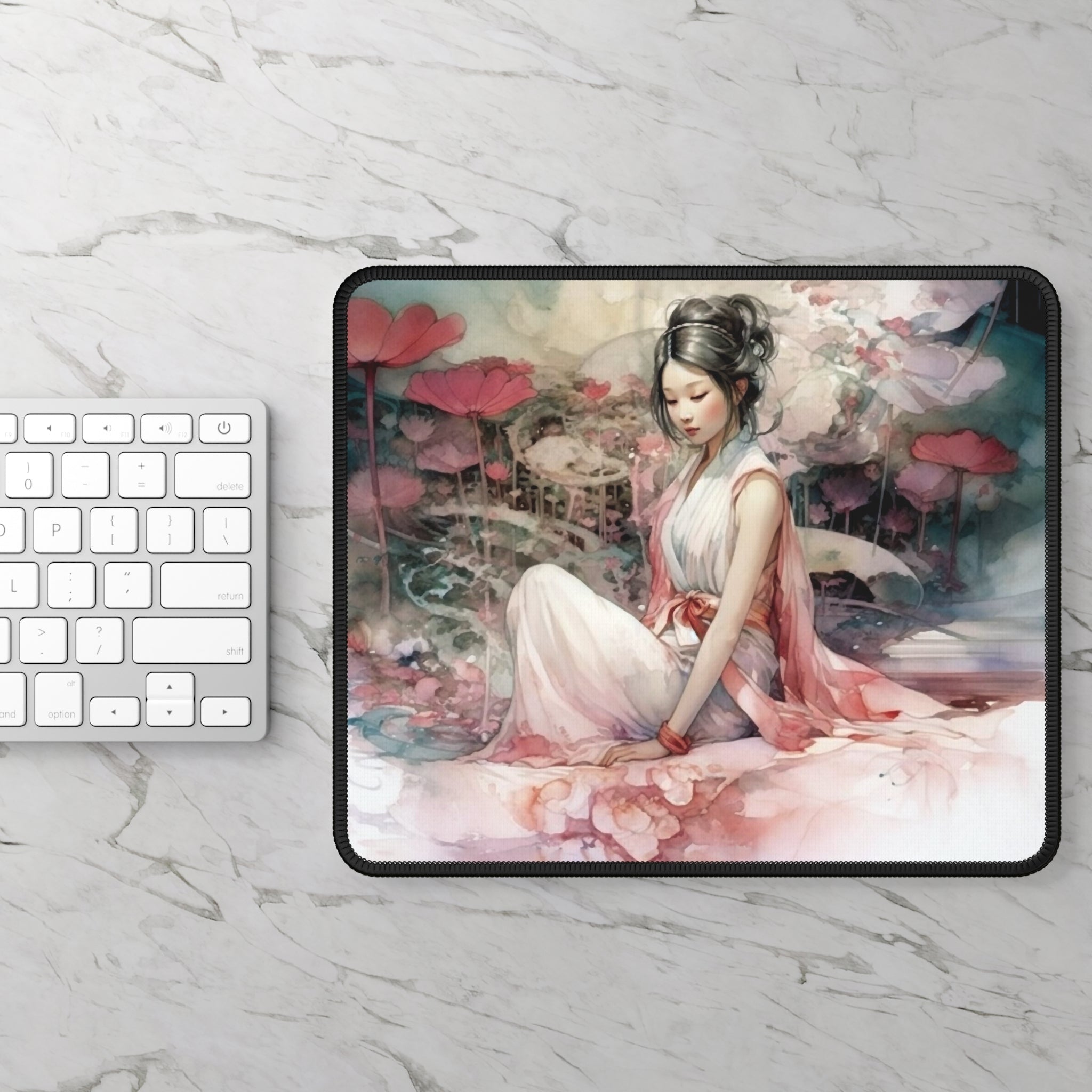 Lotus Serenity Mouse Pad