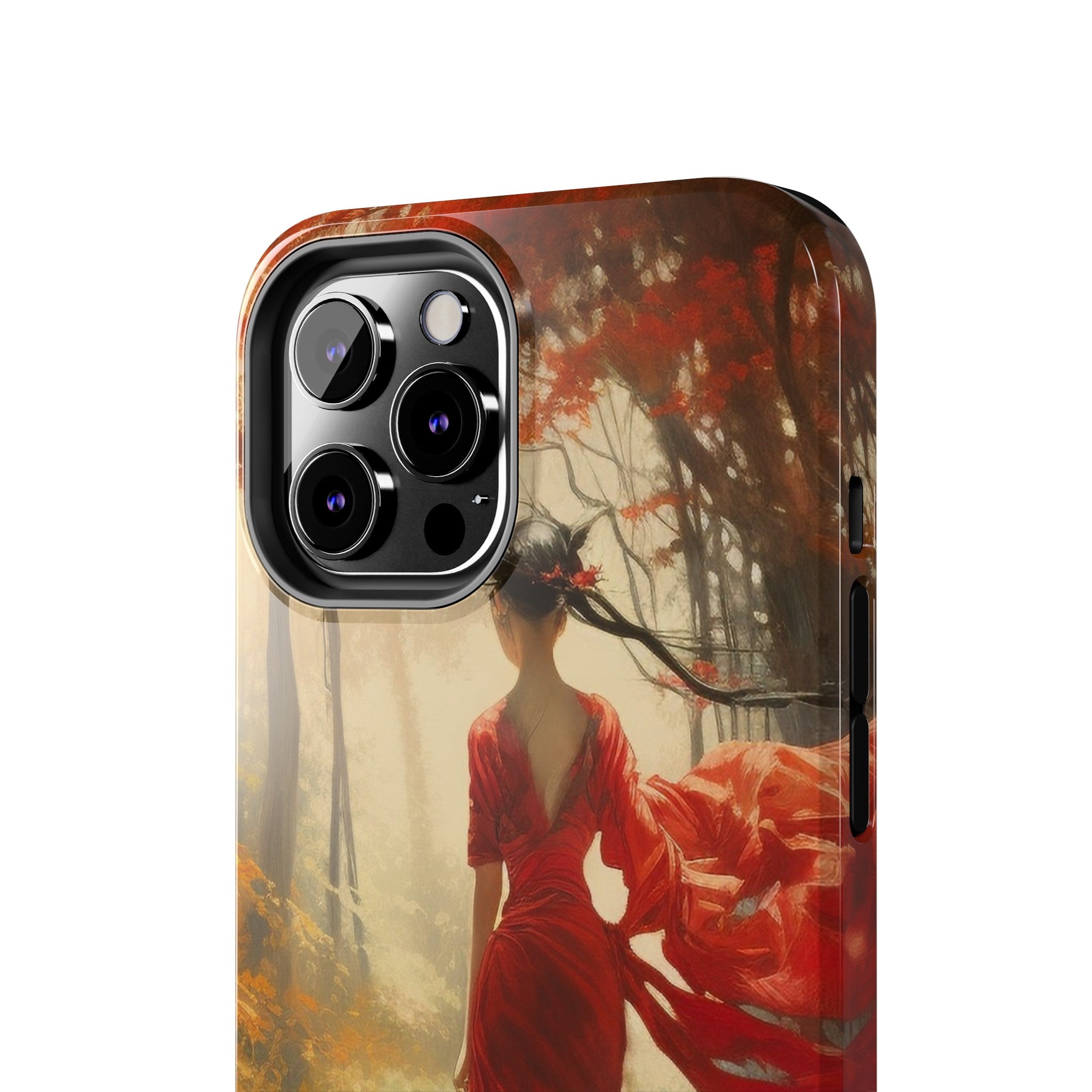 Crimson Journey Tough Phone Case