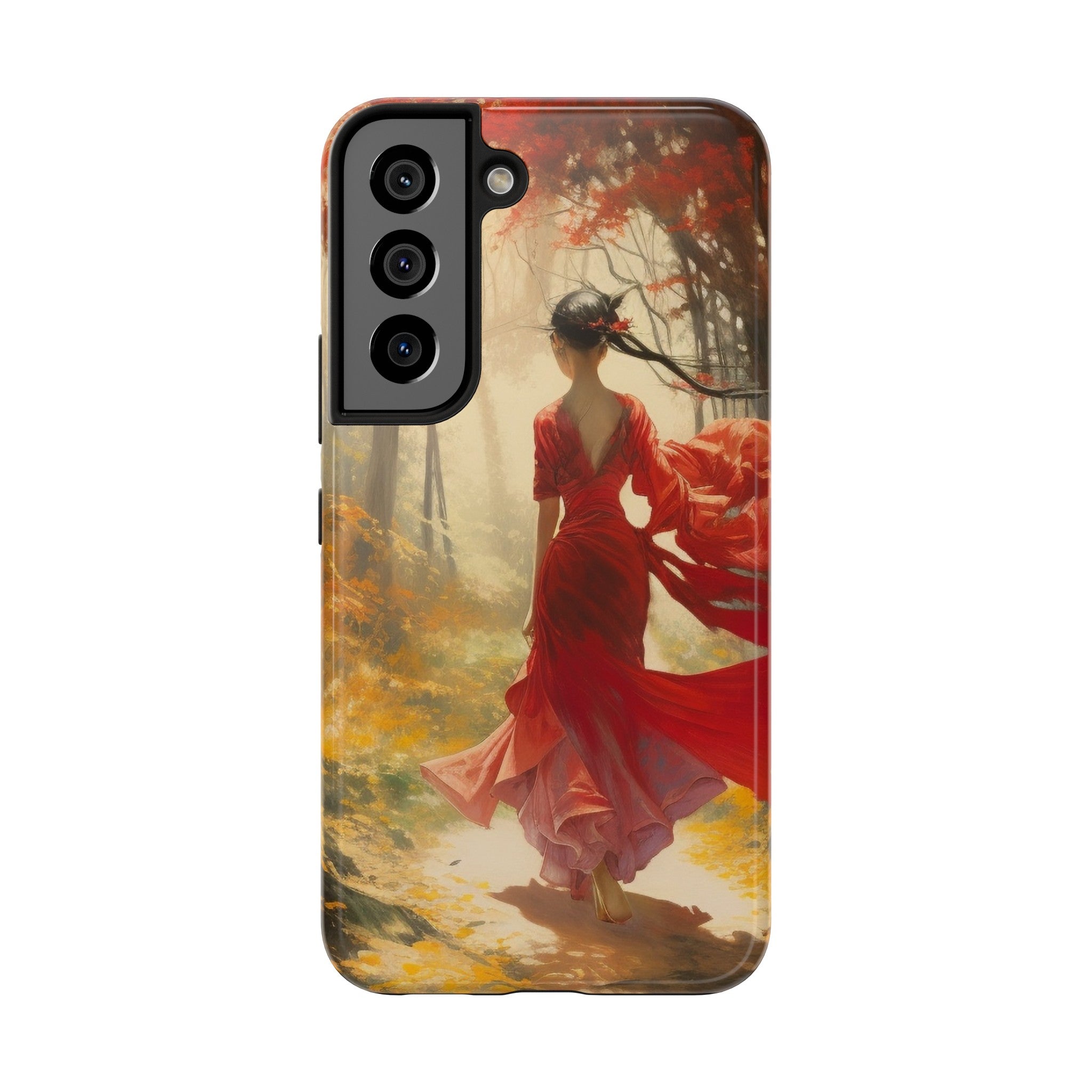 Crimson Journey Tough Phone Case