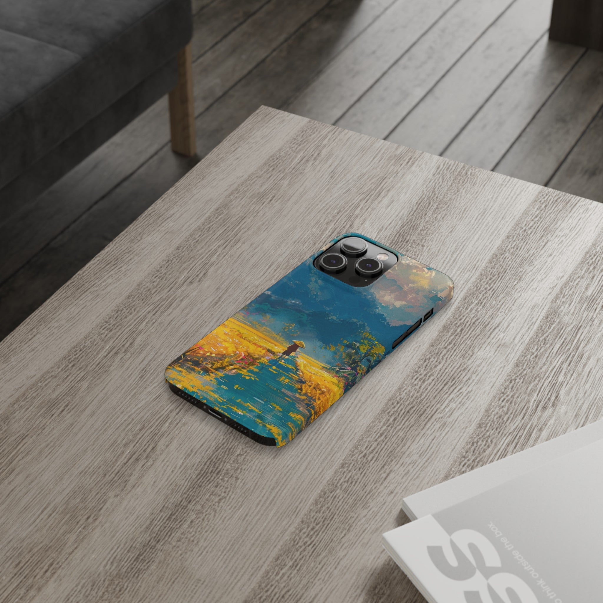 Golden Journey Slim Phone Case