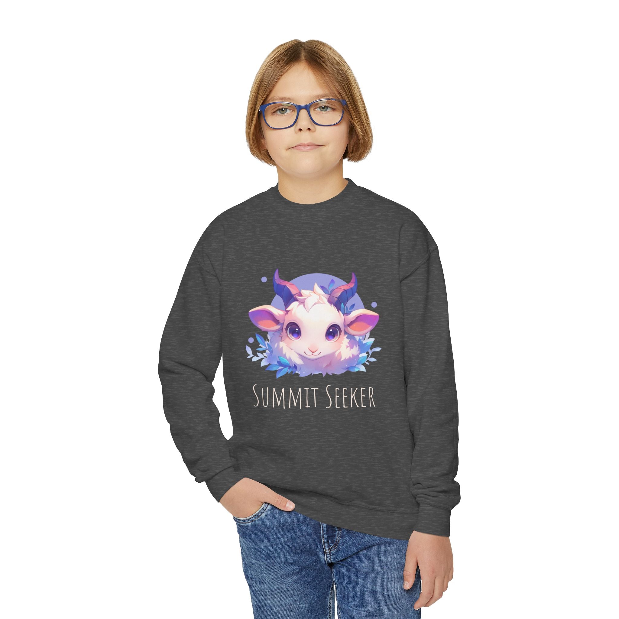 Summit Seeker - Youth Crewneck Sweatshirt