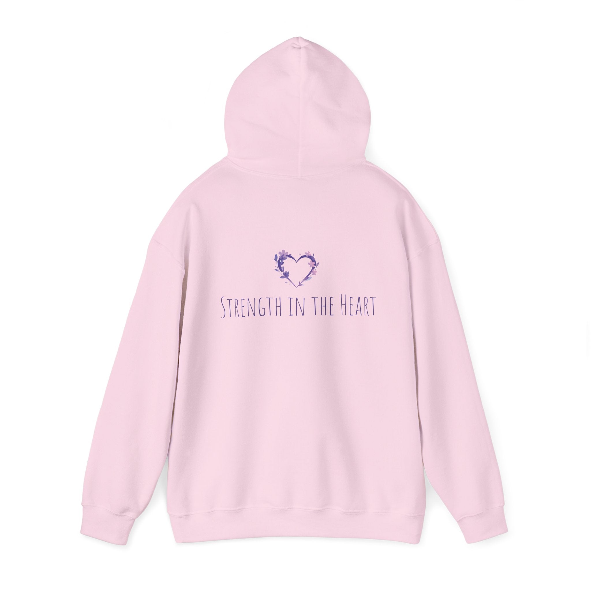 Strength in the Heart - Heavy Blend Hoodie