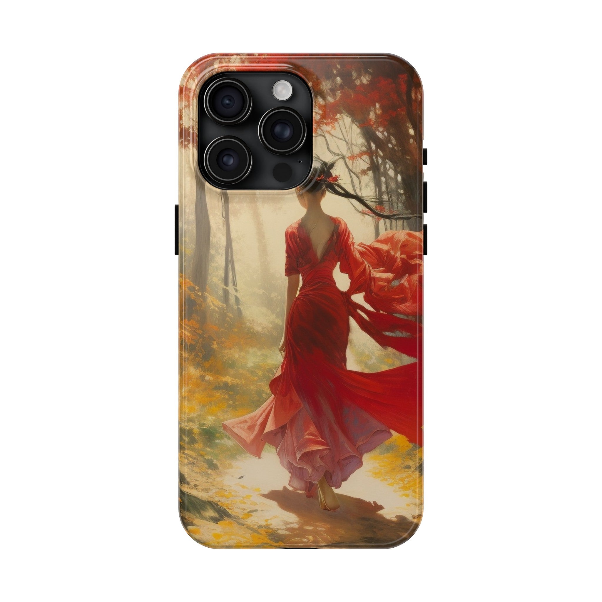 Crimson Journey Tough Phone Case