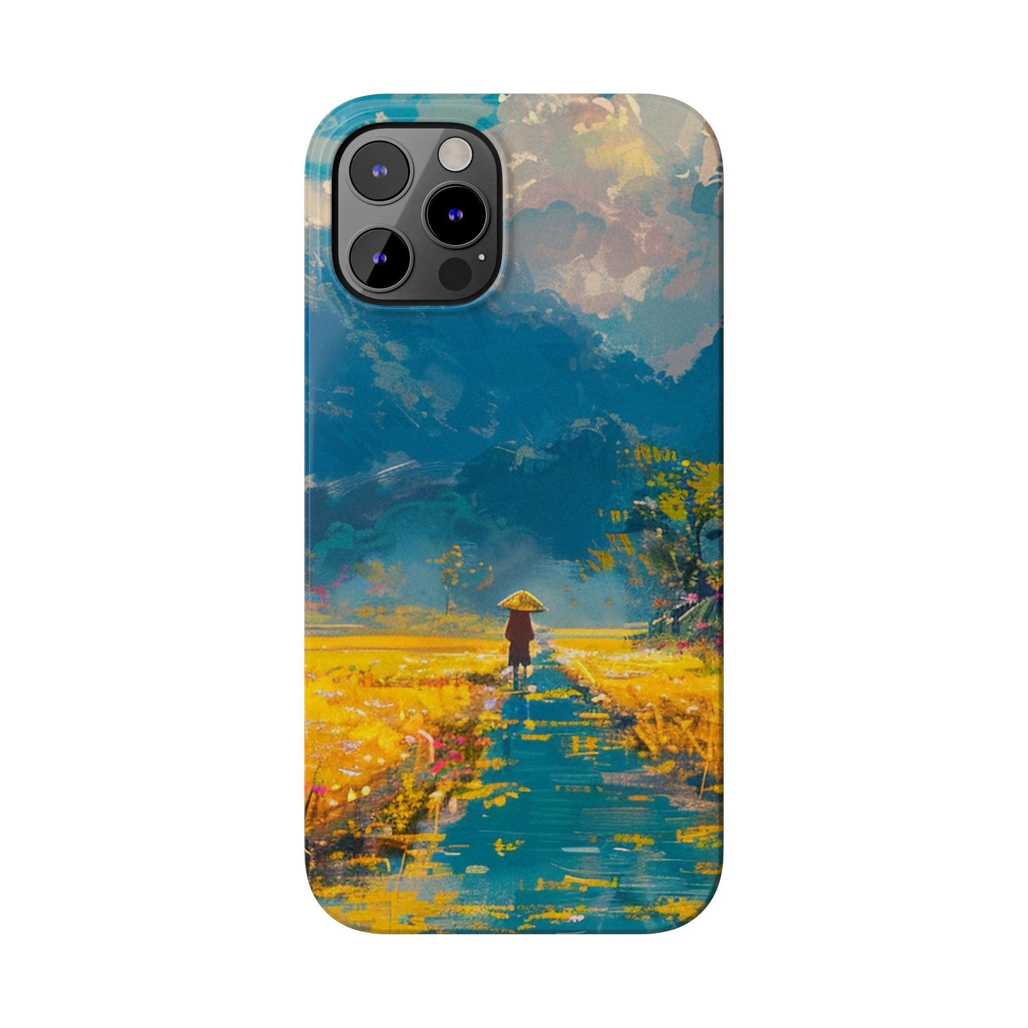 Golden Journey Slim Phone Case