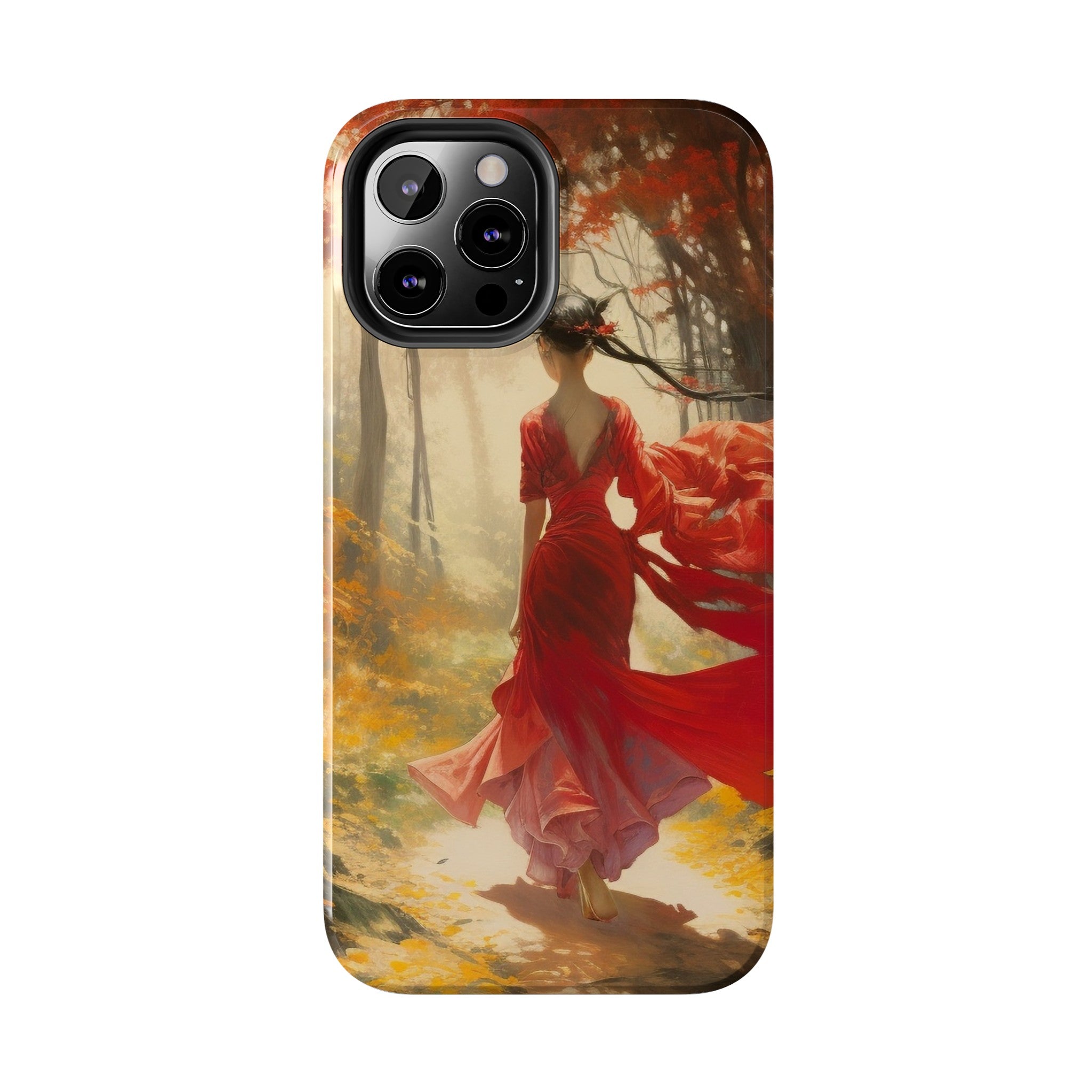 Crimson Journey Tough Phone Case