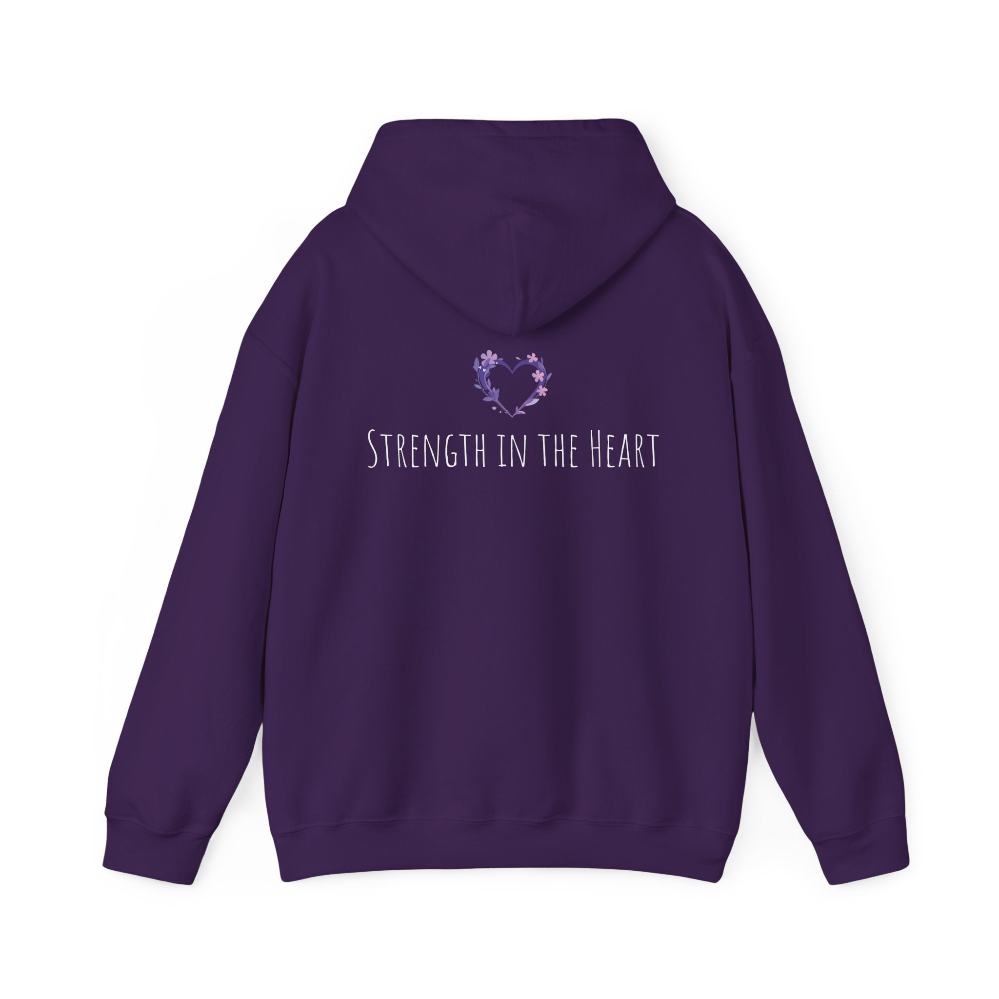 Strength in the Heart - Heavy Blend Hoodie