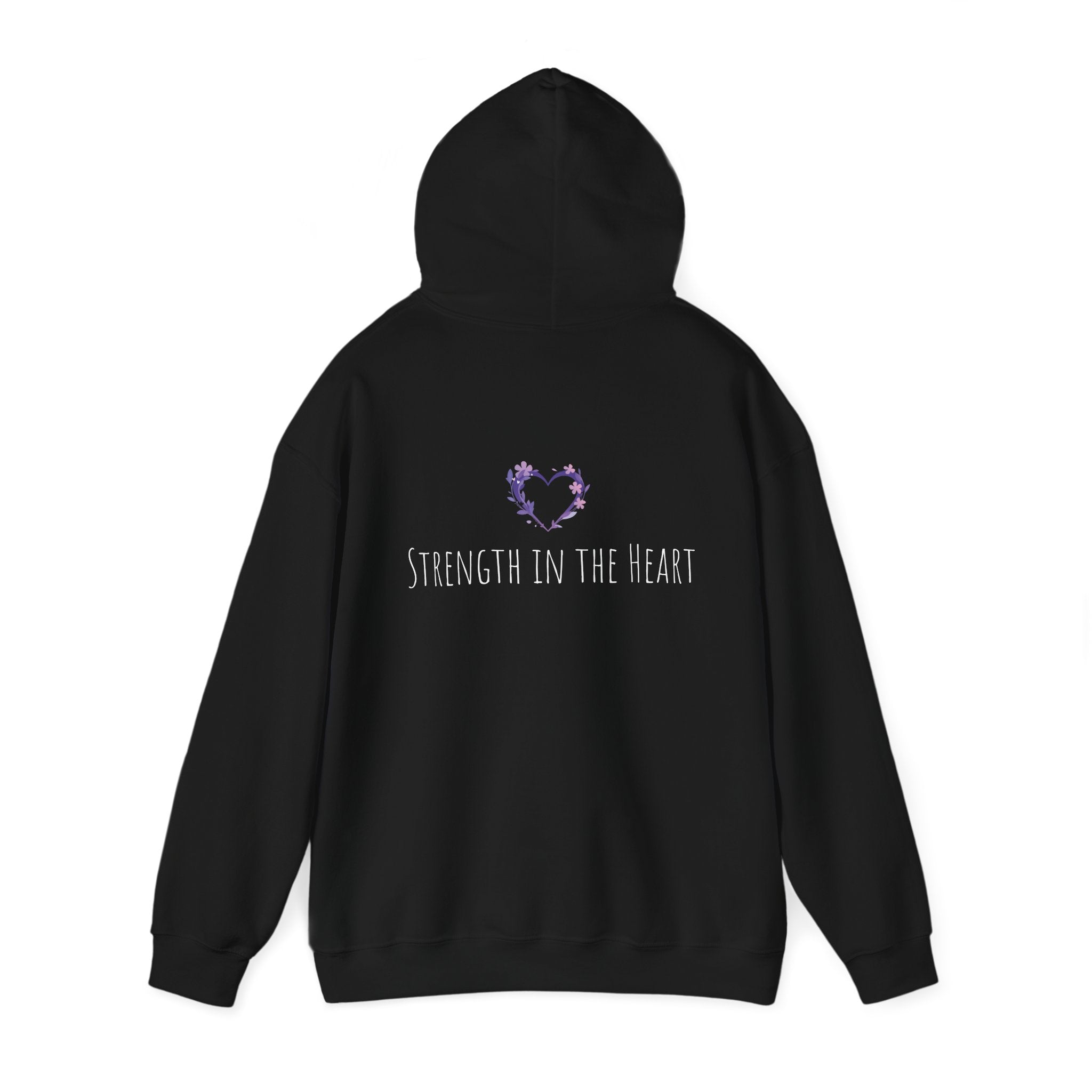 Strength in the Heart - Heavy Blend Hoodie