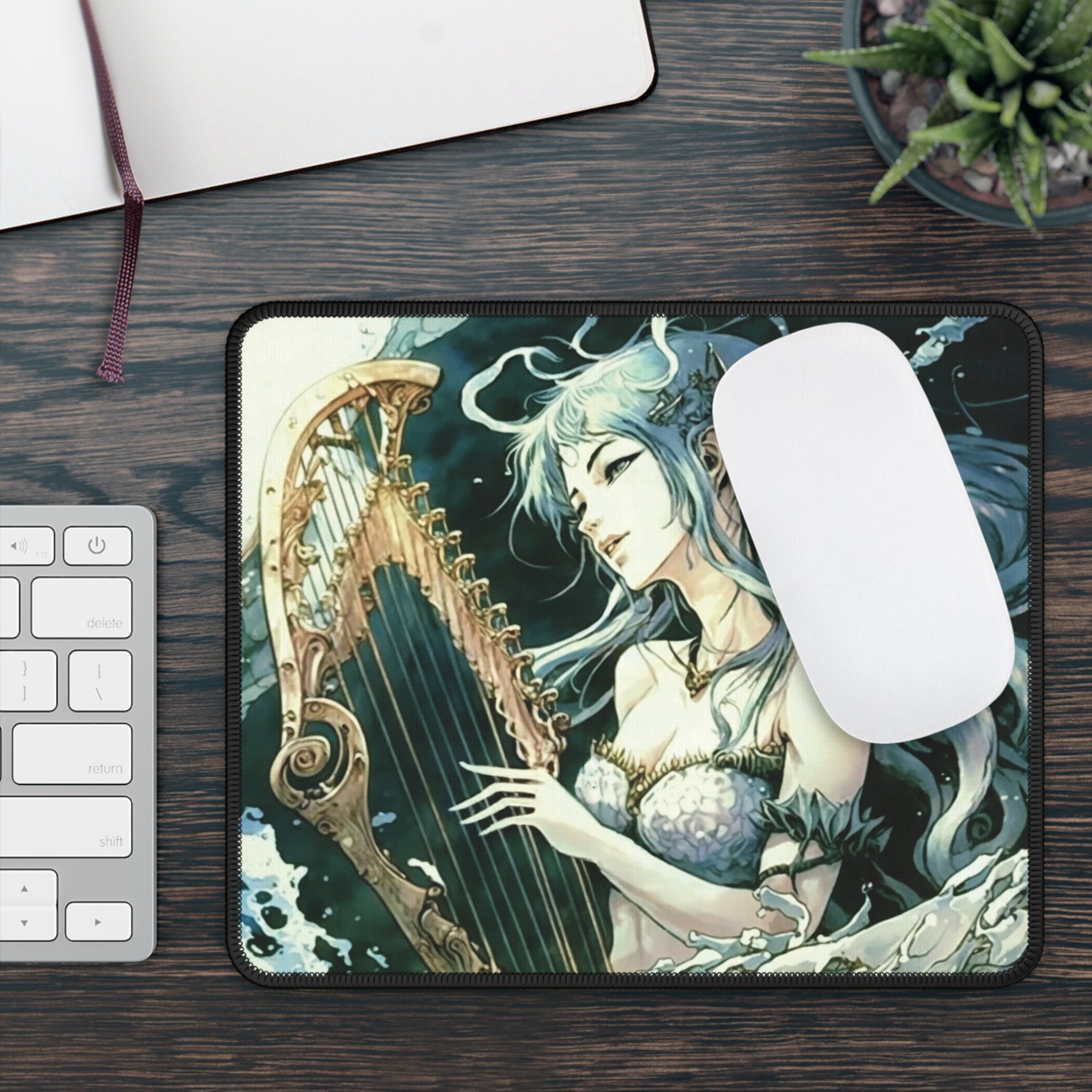 Melody of the Mermaid Mouse Pad