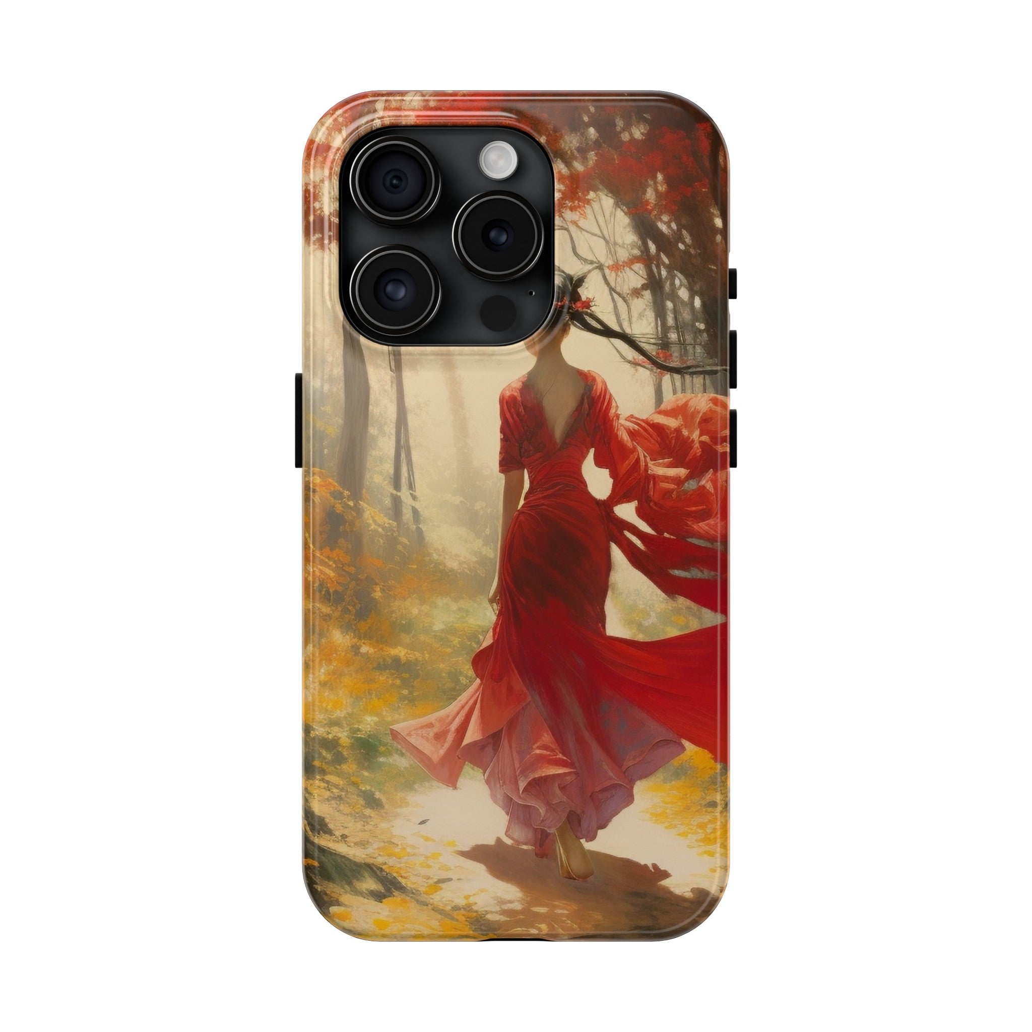 Crimson Journey Tough Phone Case