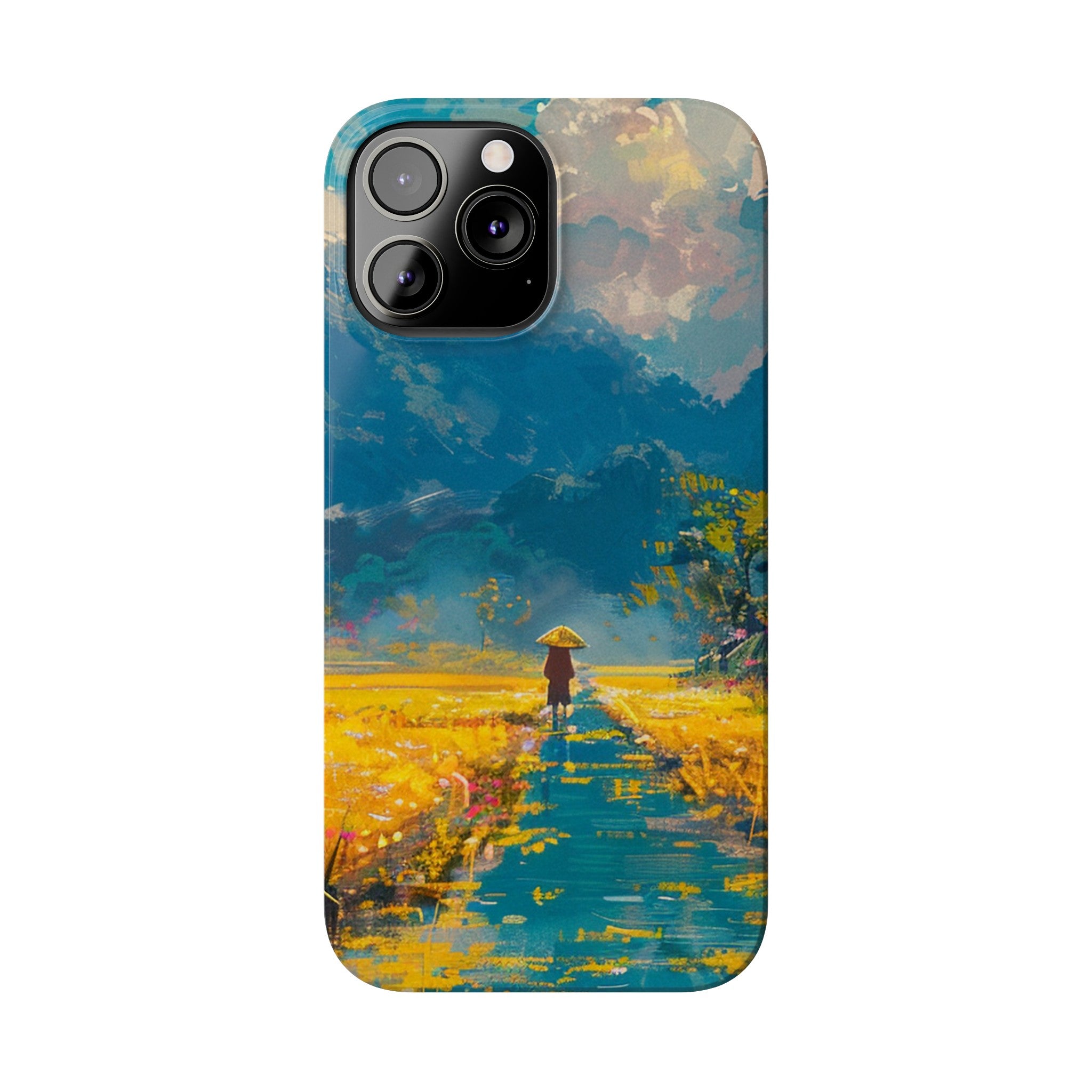 Golden Journey Slim Phone Case