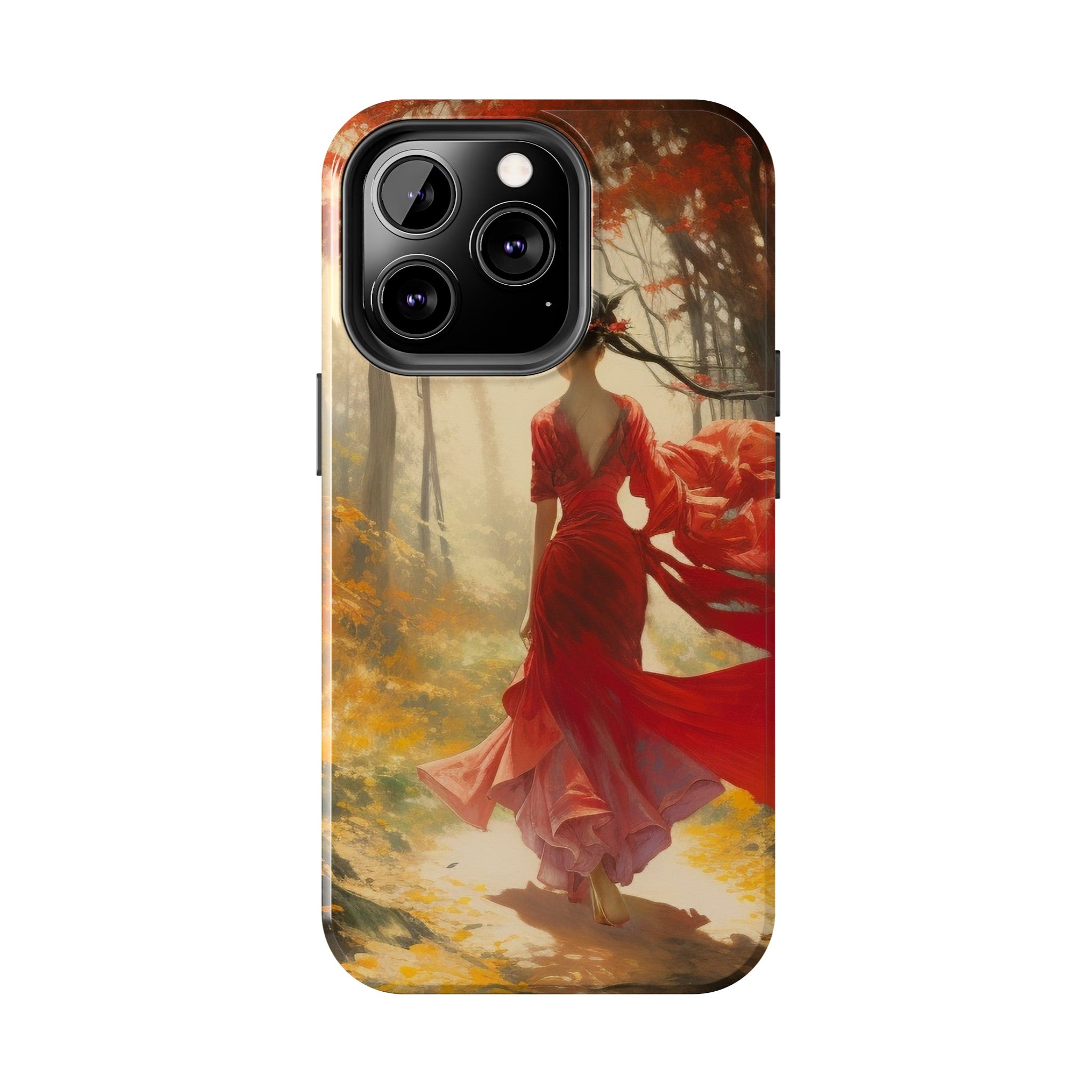 Crimson Journey Tough Phone Case