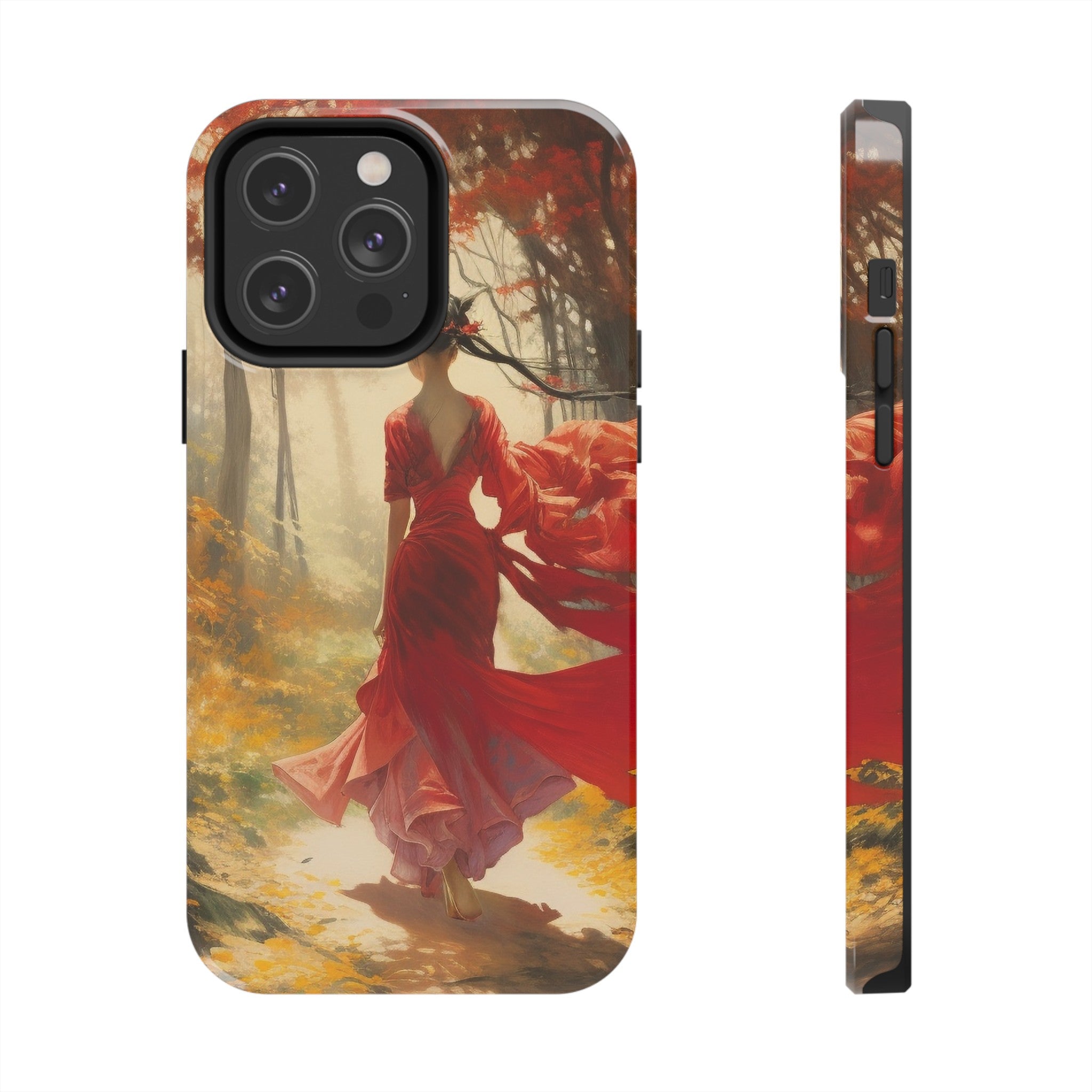 Crimson Journey Tough Phone Case