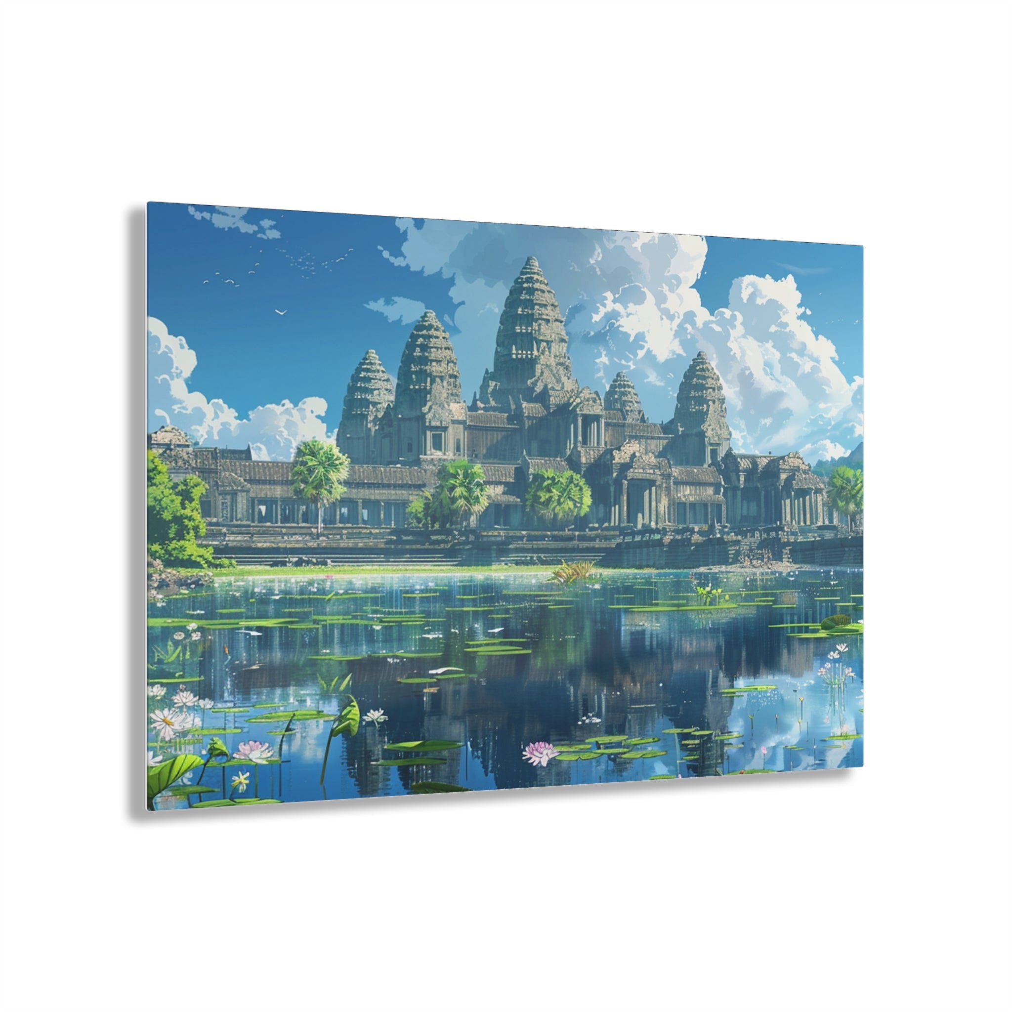 Daytime Serenity at Angkor Wat Acrylic Print