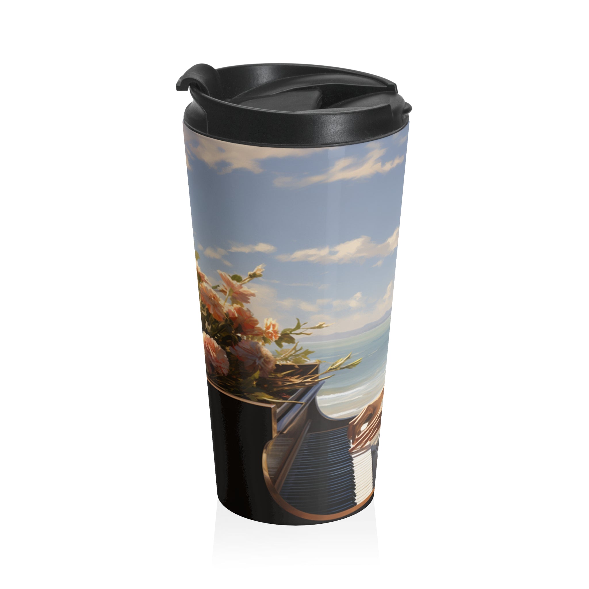 Serenade by the Sea Travel Mug