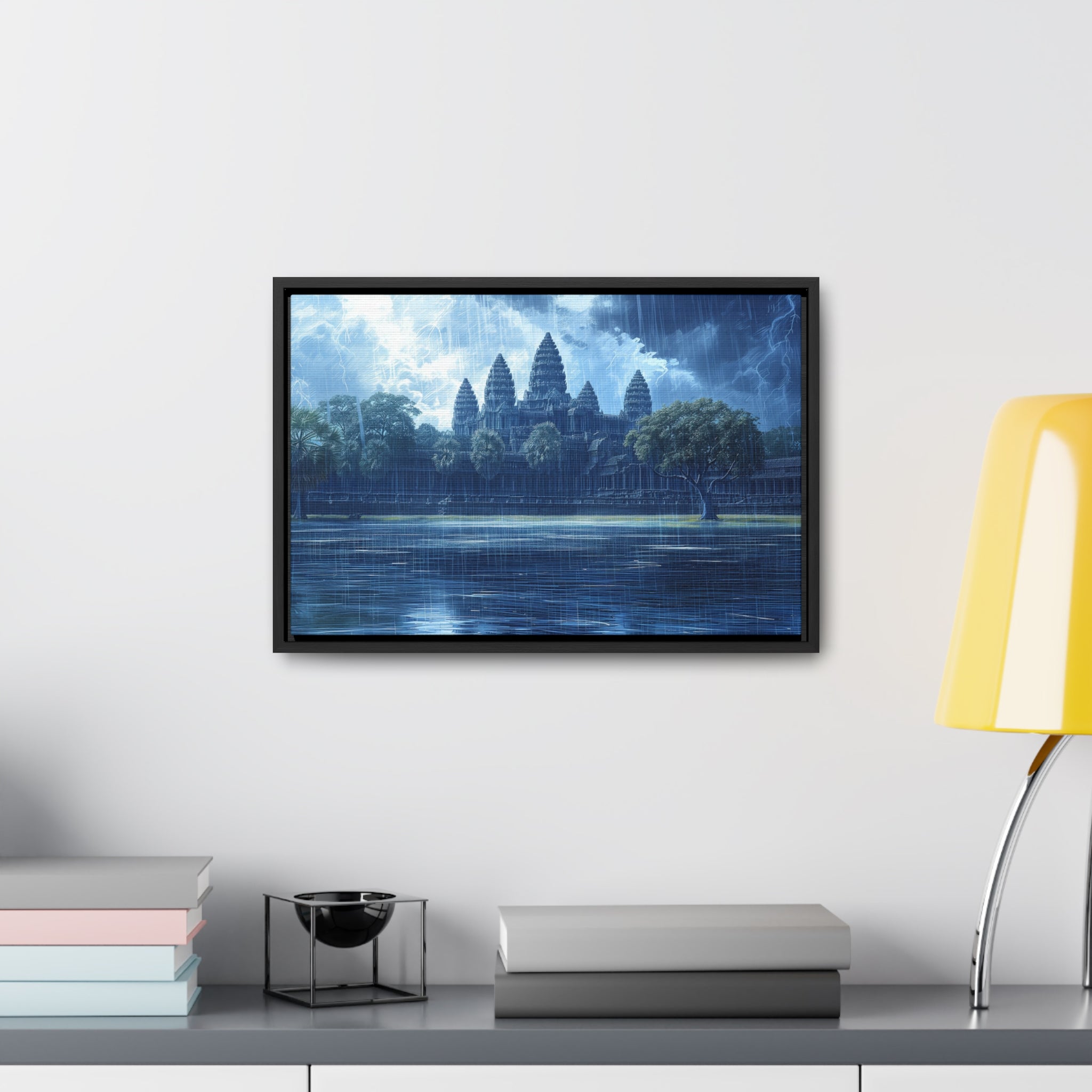 Thunderstorm Over Angkor Wat Canvas