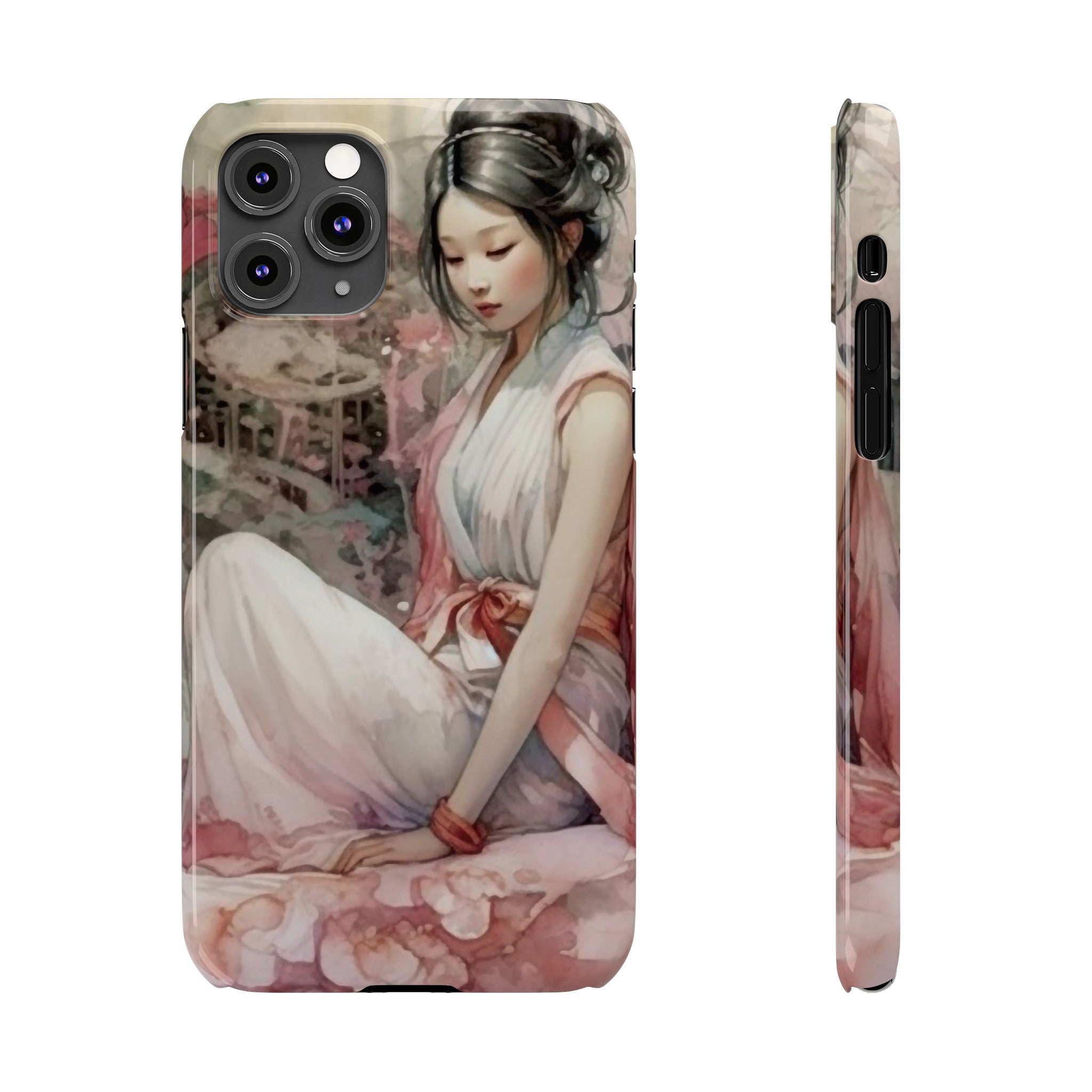 Lotus Serenity Slim Phone Case