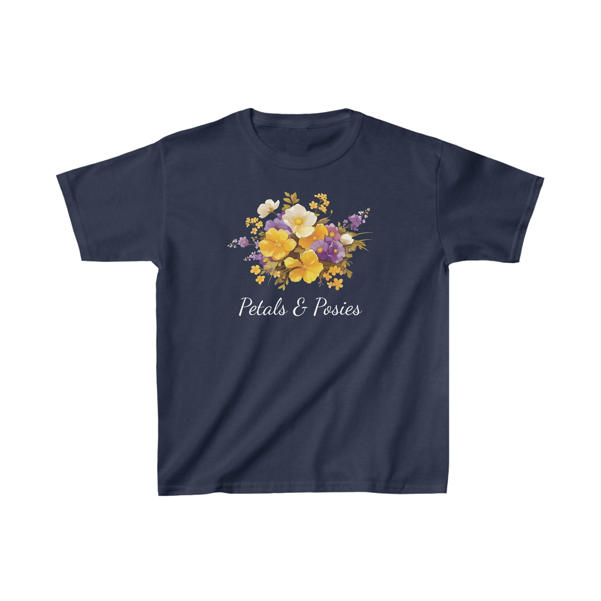 Petals & Posies Kids' Cotton Tee